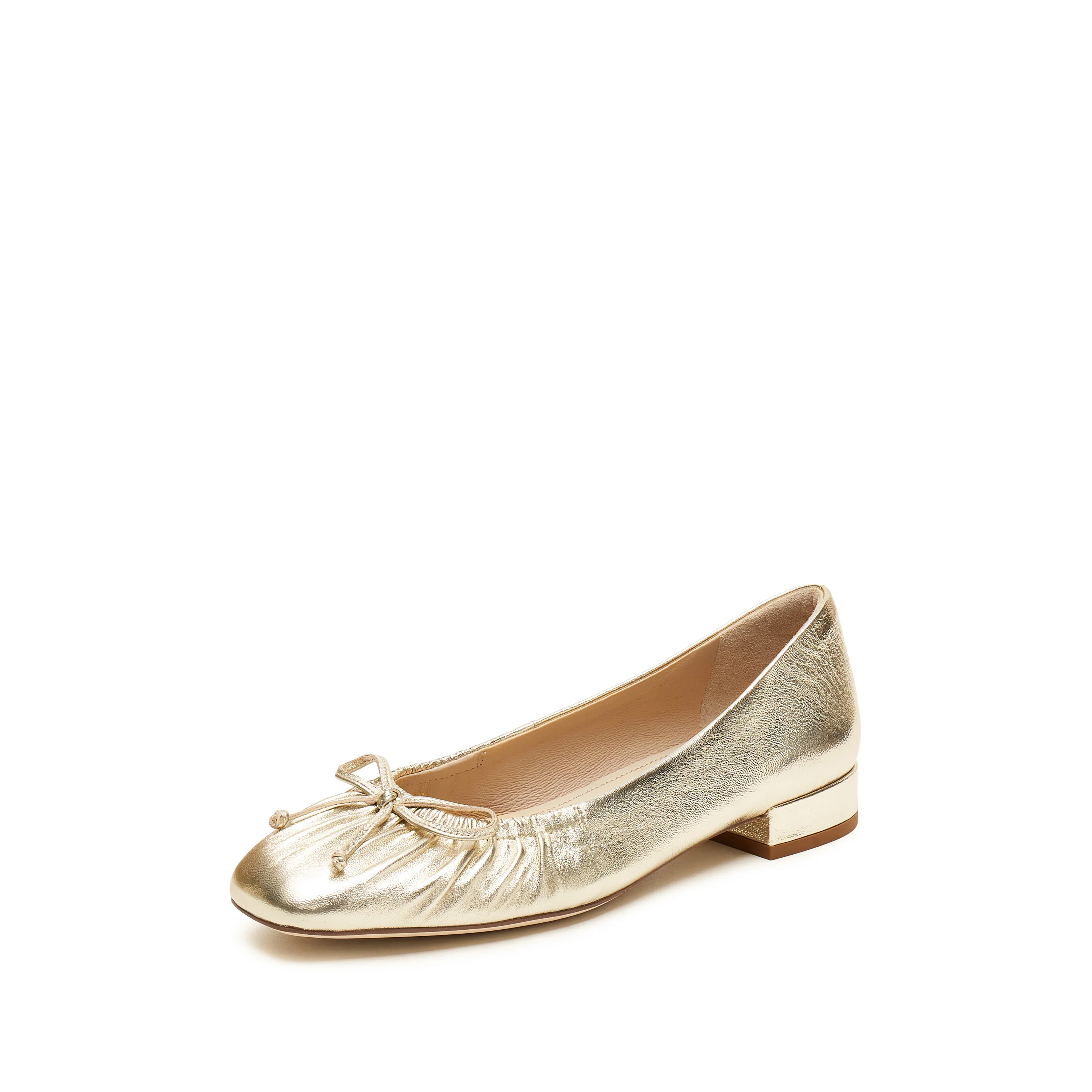 Ballet Flats - "French Sole" Slip-On Round-Toe Flats EUE25 - Image 7
