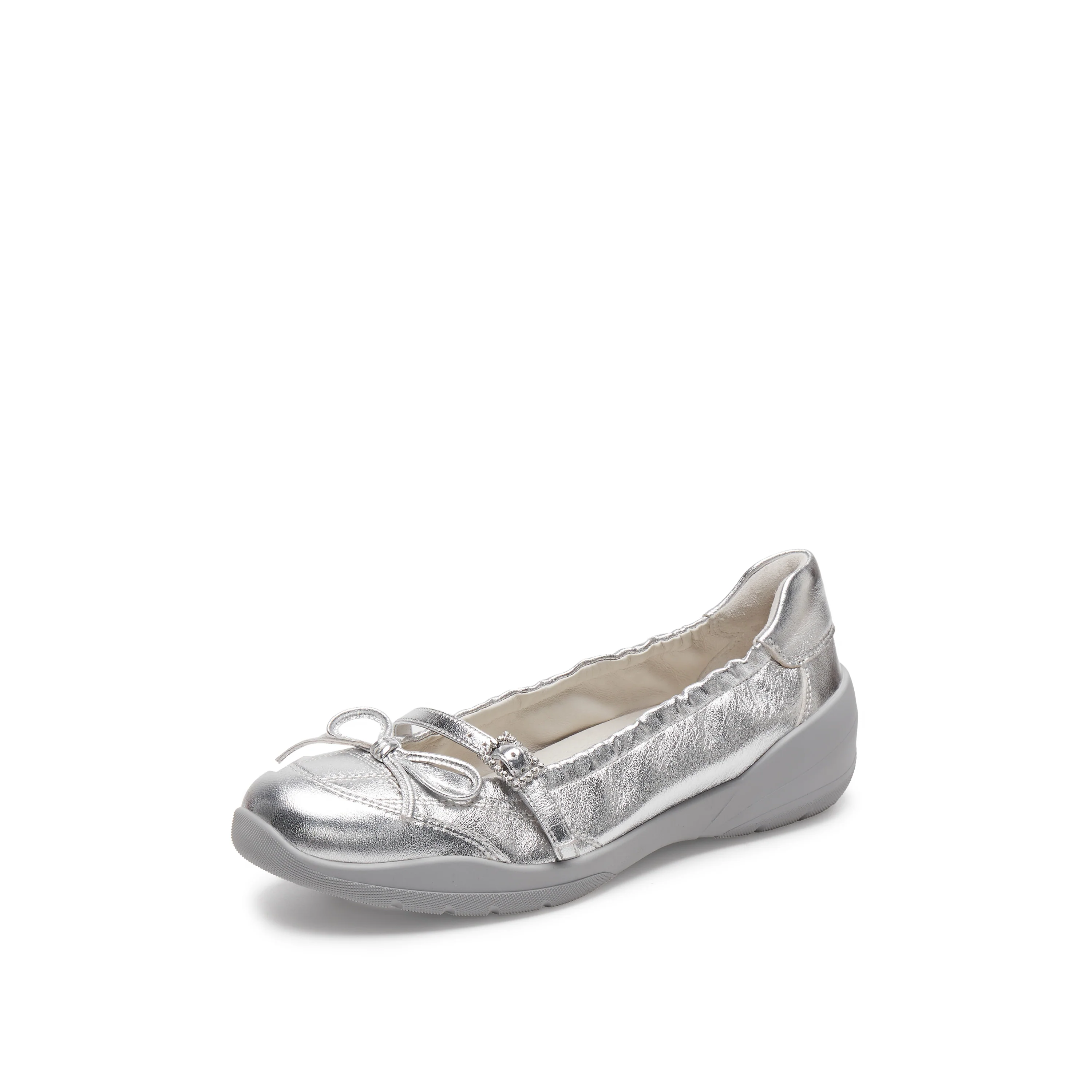 Ballet Flats - "Sweet Lift" Slip-On Platform Flats EB337 - Image 2