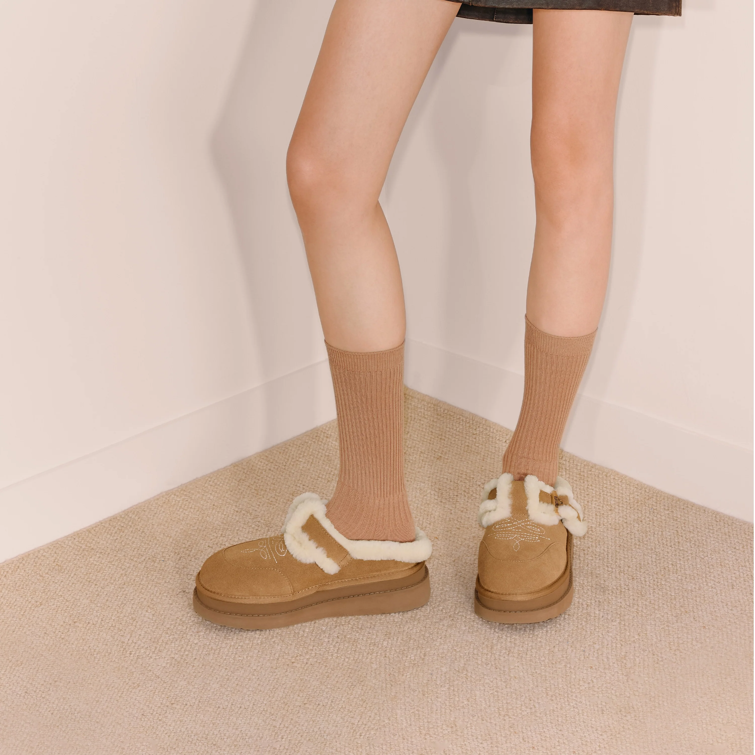 Snow Boots - Platform Fur-Lined EIY04 - Image 4