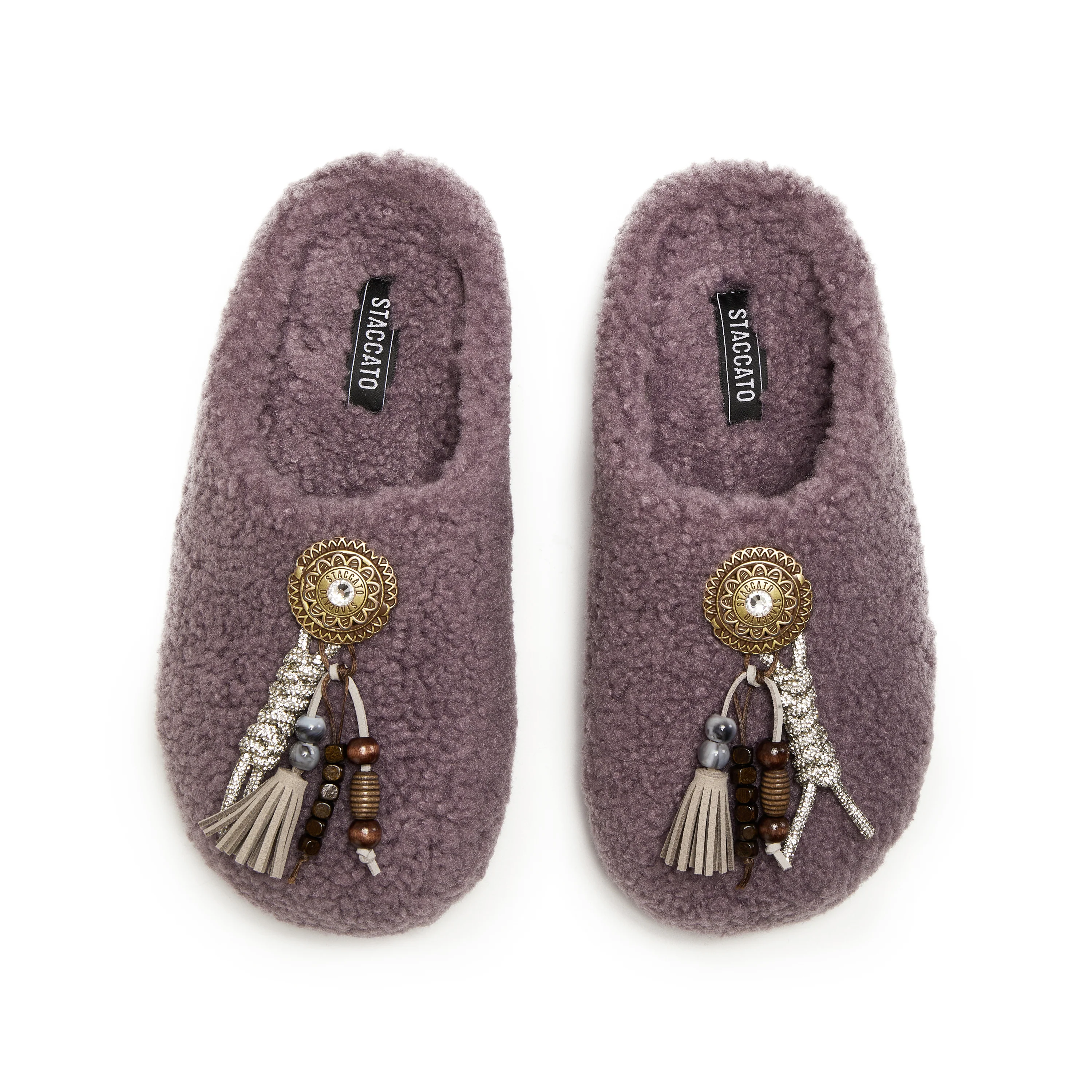 Snow Boots - Platform Fur-Lined Mule L6796 - Image 15