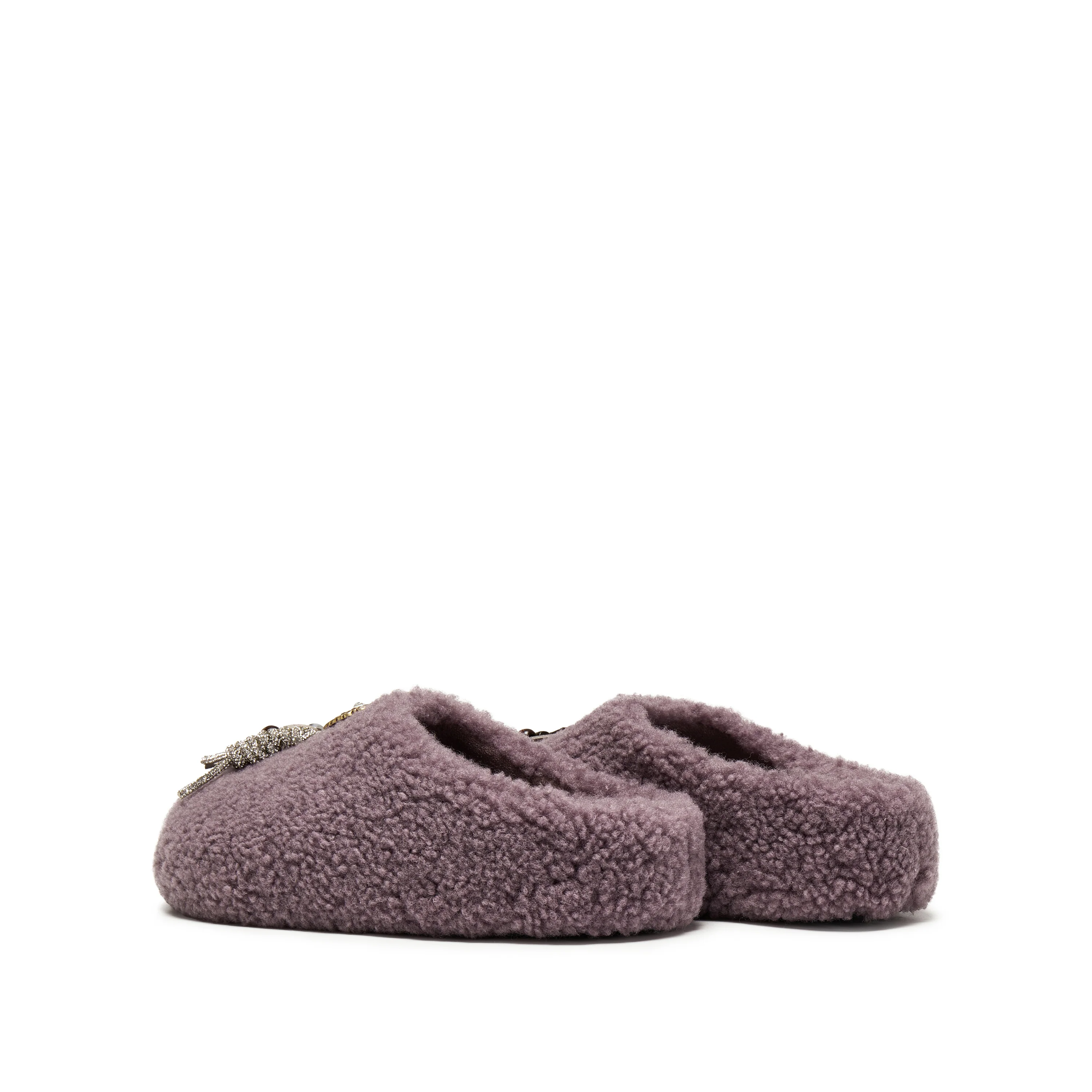 Snow Boots - Platform Fur-Lined Mule L6796 - Image 17