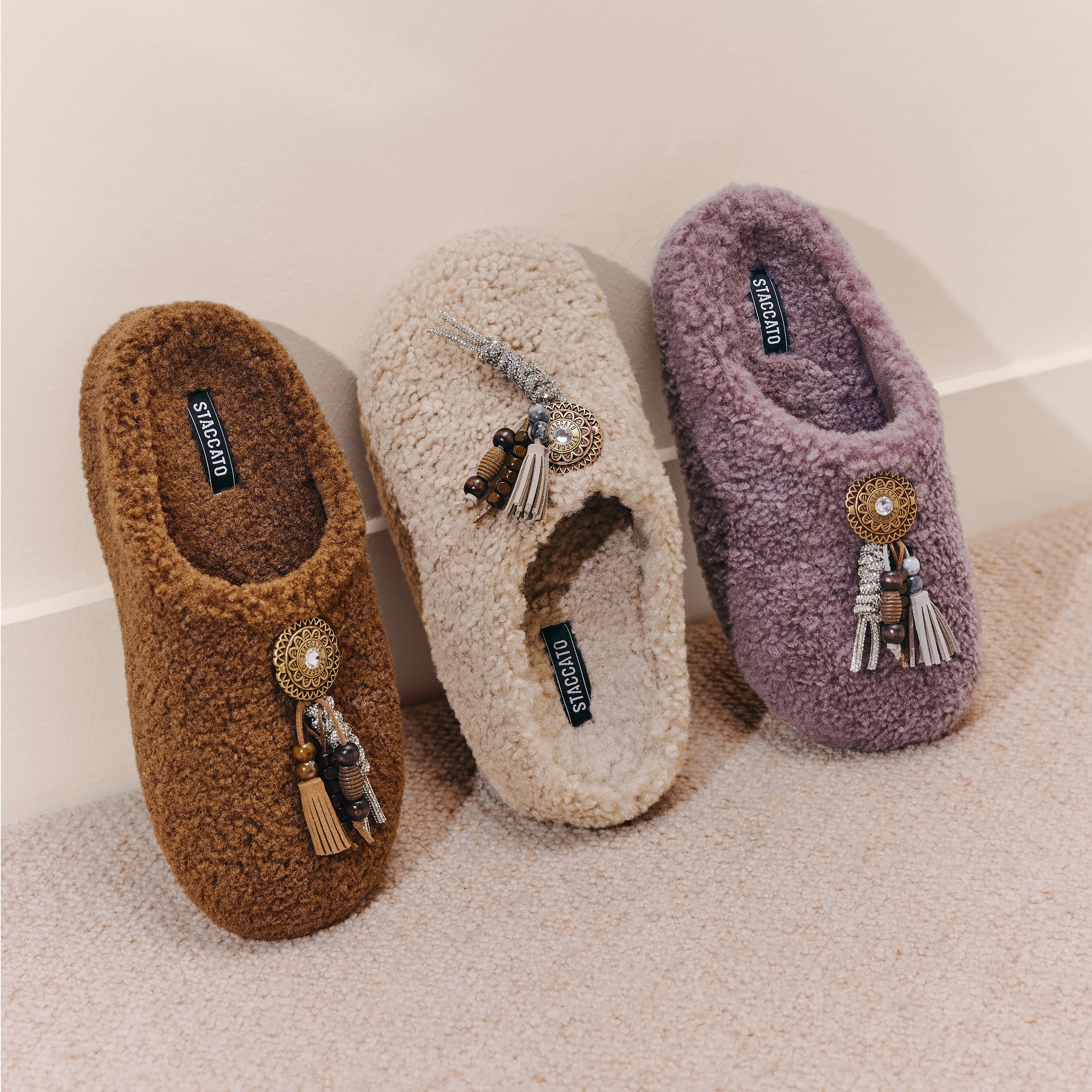 Snow Boots - Platform Fur-Lined Mule L6796 - Image 2