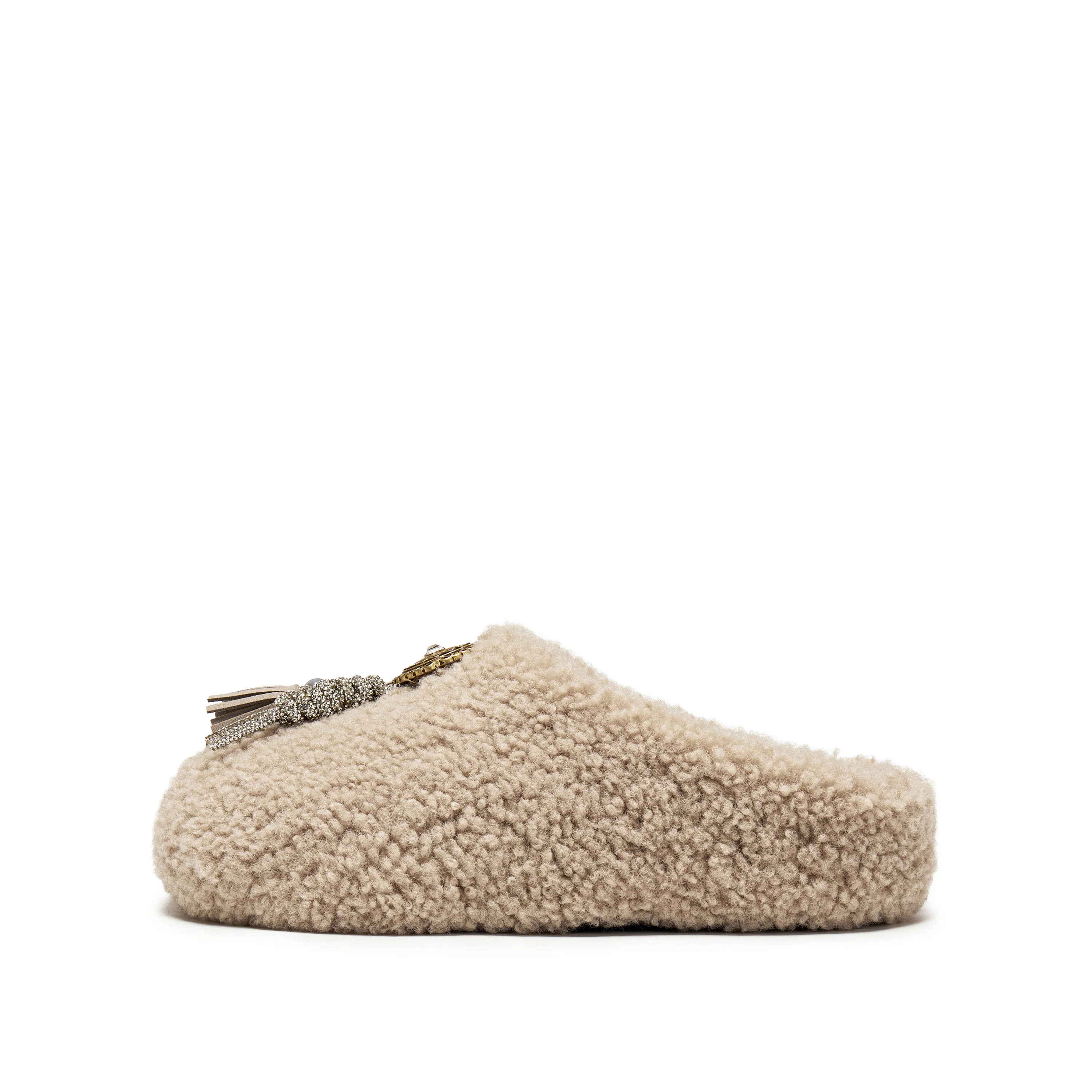 Snow Boots - Platform Fur-Lined Mule L6796 - Image 8