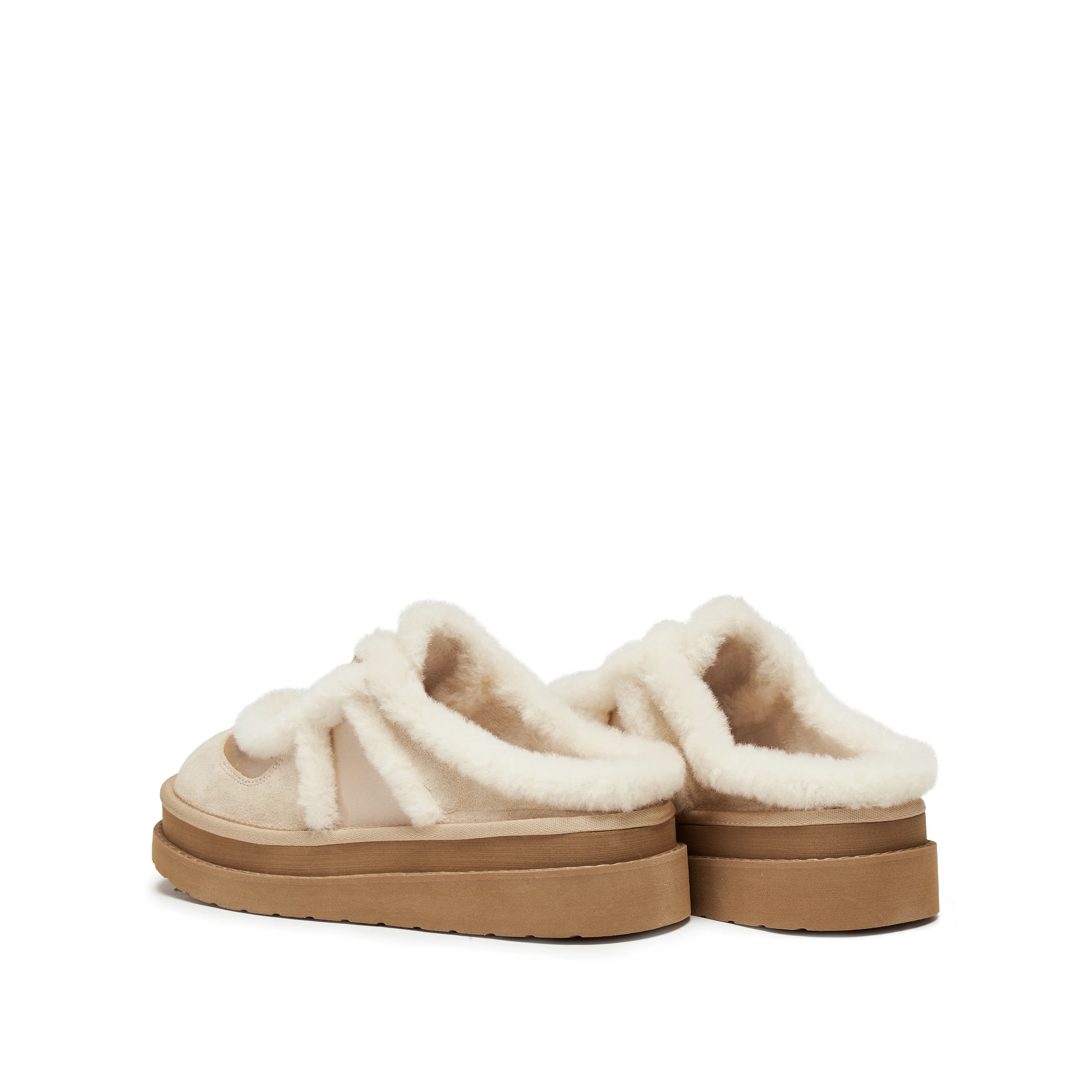 Snow Boots - Platform Fur-Lined Slip-On EIY10 - Image 12
