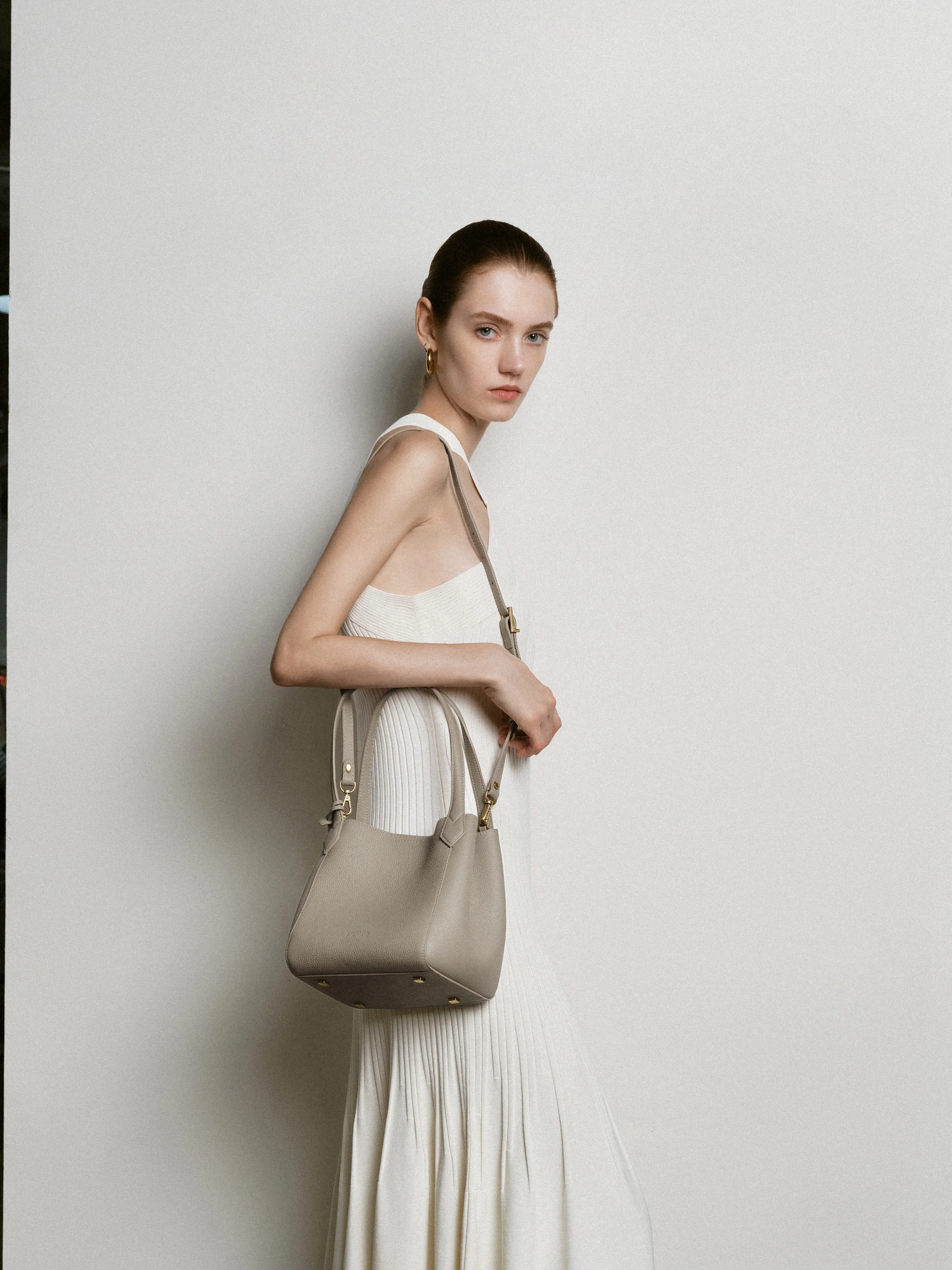 Bucket Bag - Detachable Strap Bucket Bag X3222 - Image 4