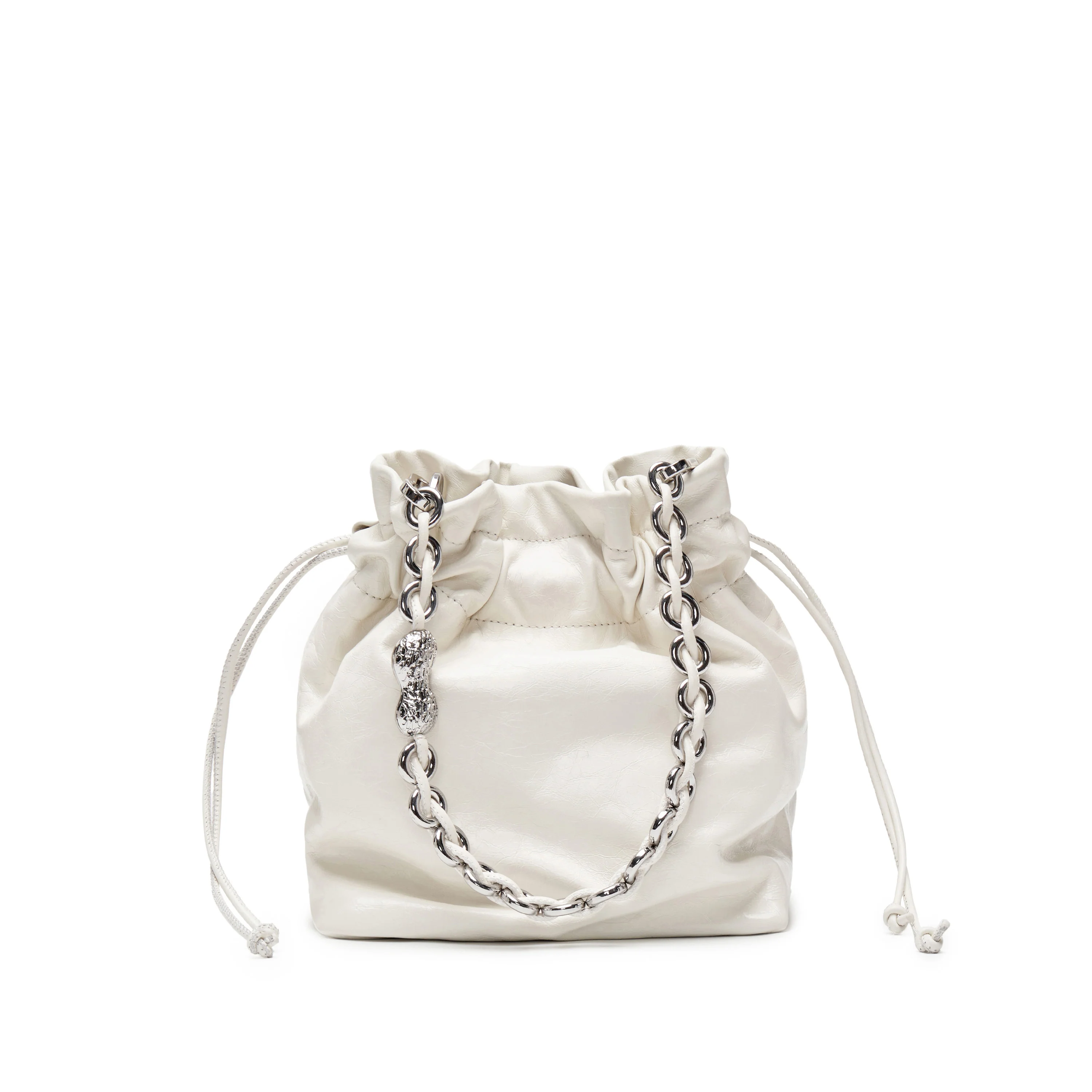 Bucket Bag - Drawstring Shoulder Crossbody Bucket Bag X8161 - Image 5