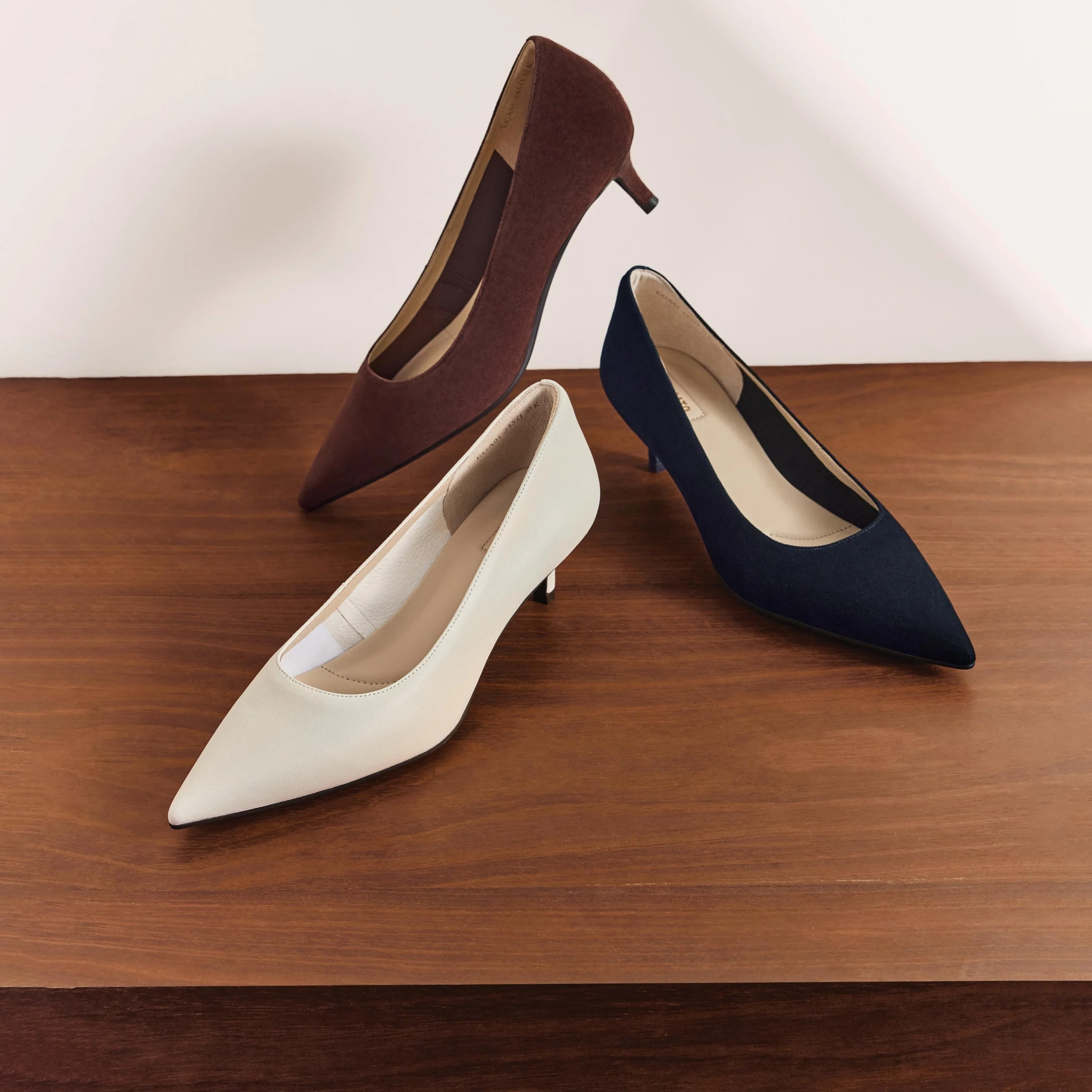 Court Shoes - "Melody" Pointed Toe Stiletto Heel Pumps EGA01 - Image 5