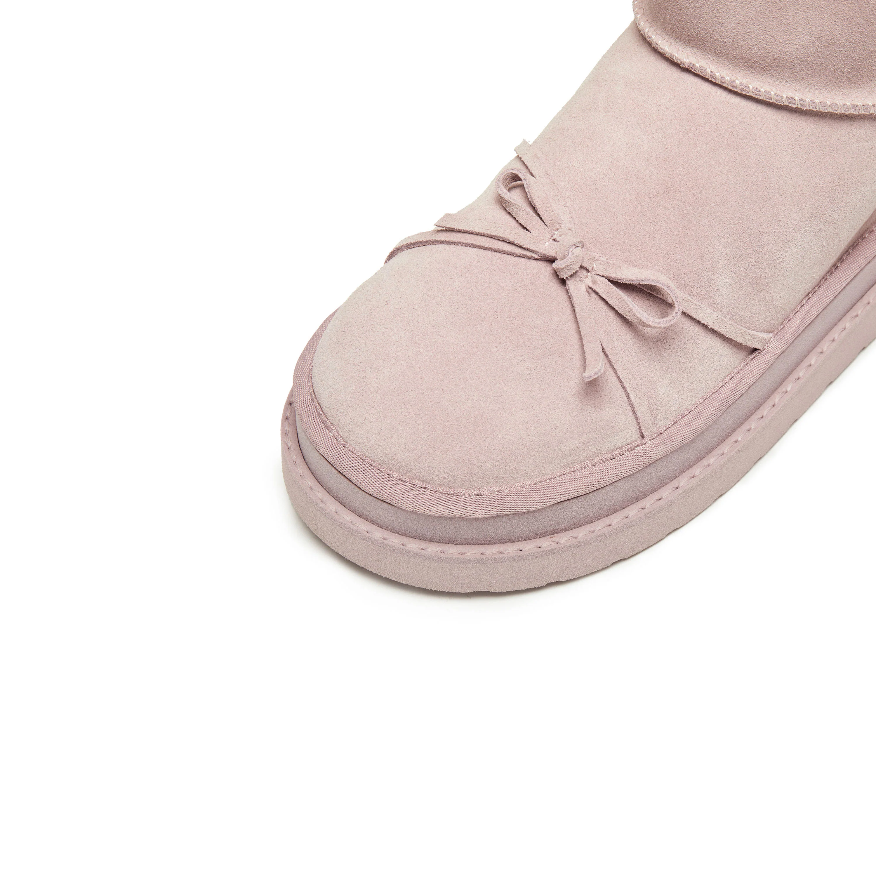 Boots – Cozy Fleece Bow Winter Snow Ankle Boots EIY07 - Image 12