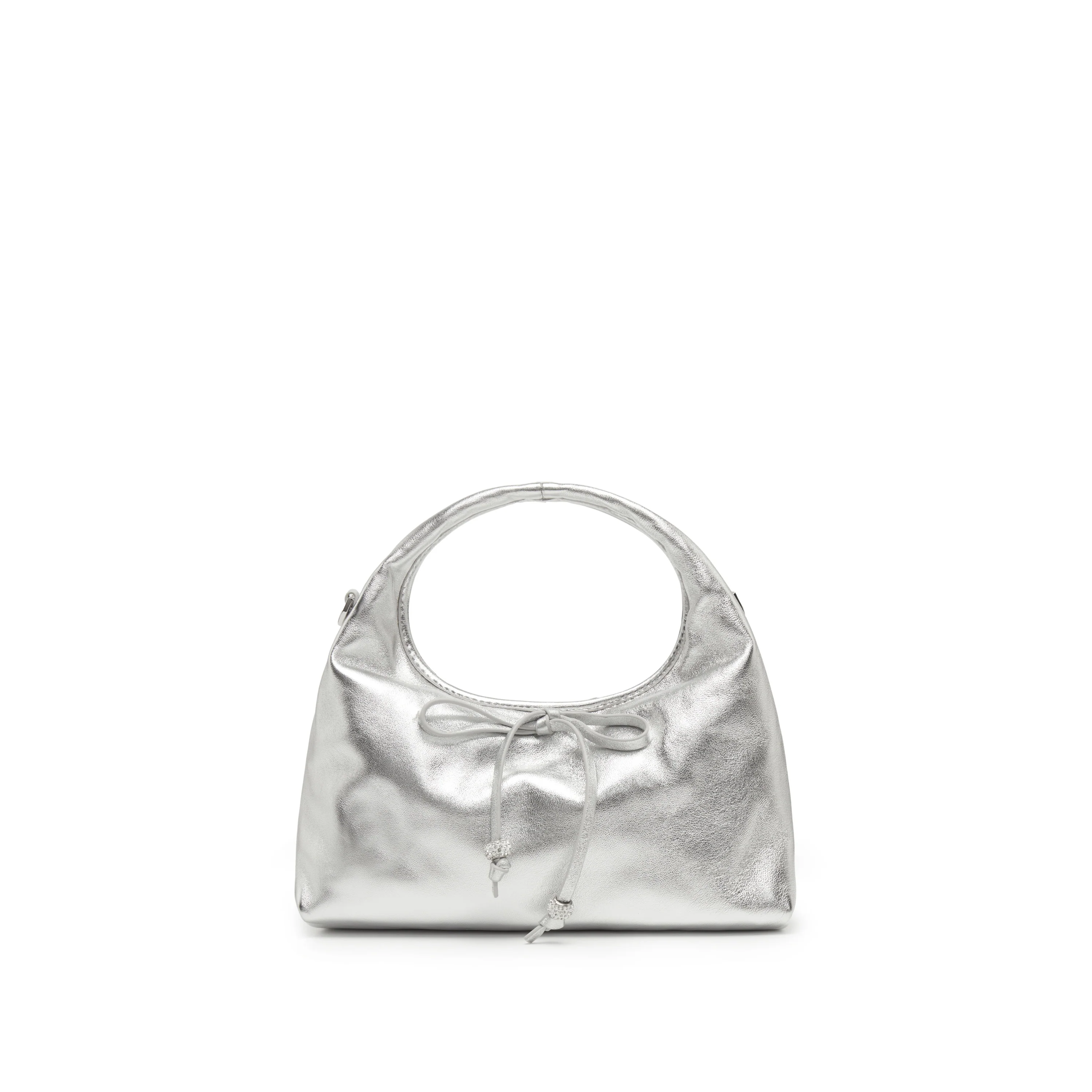 Handbag - Crescent Moon Shape Shoulder Bag X8257 - Image 5
