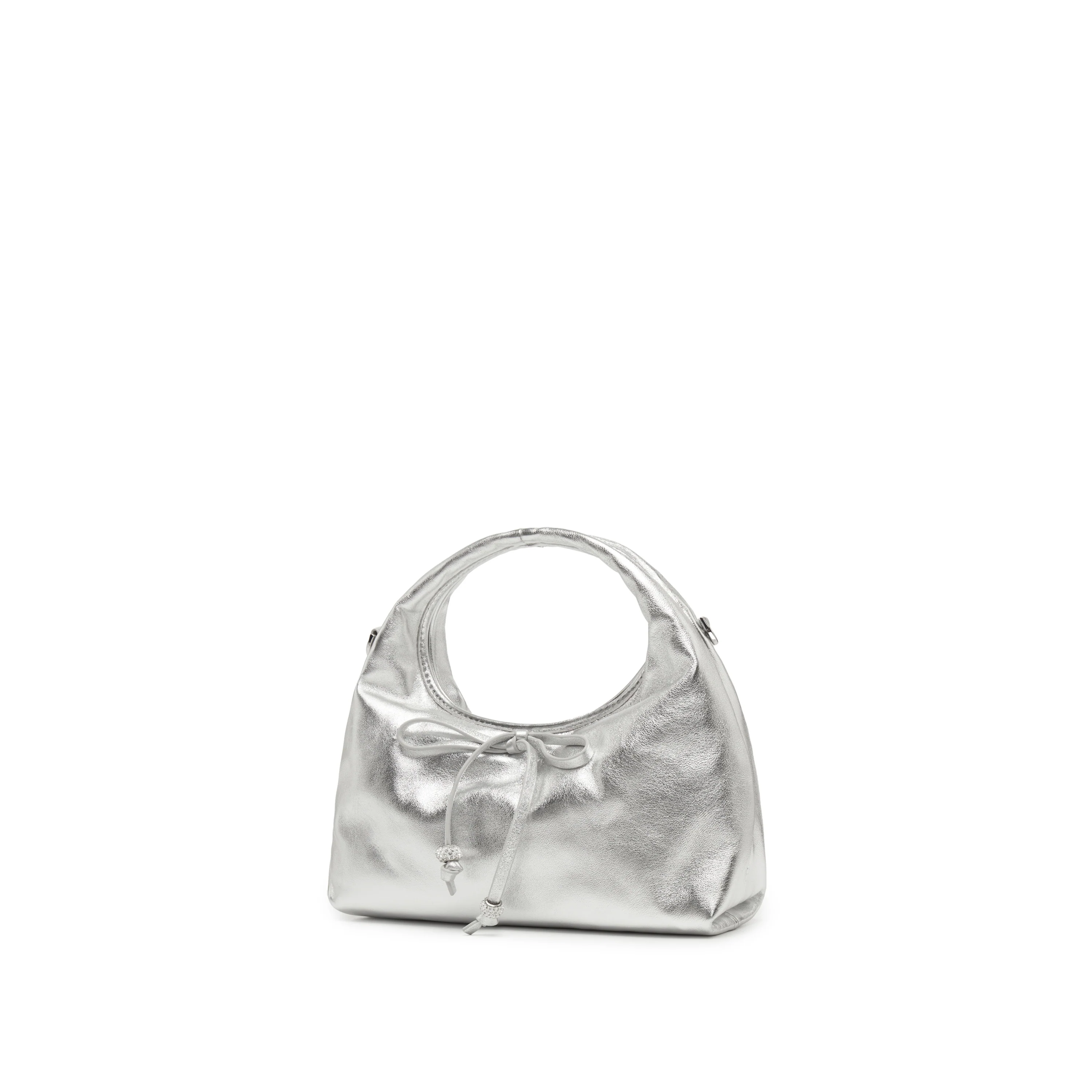 Handbag - Crescent Moon Shape Shoulder Bag X8257 - Image 6