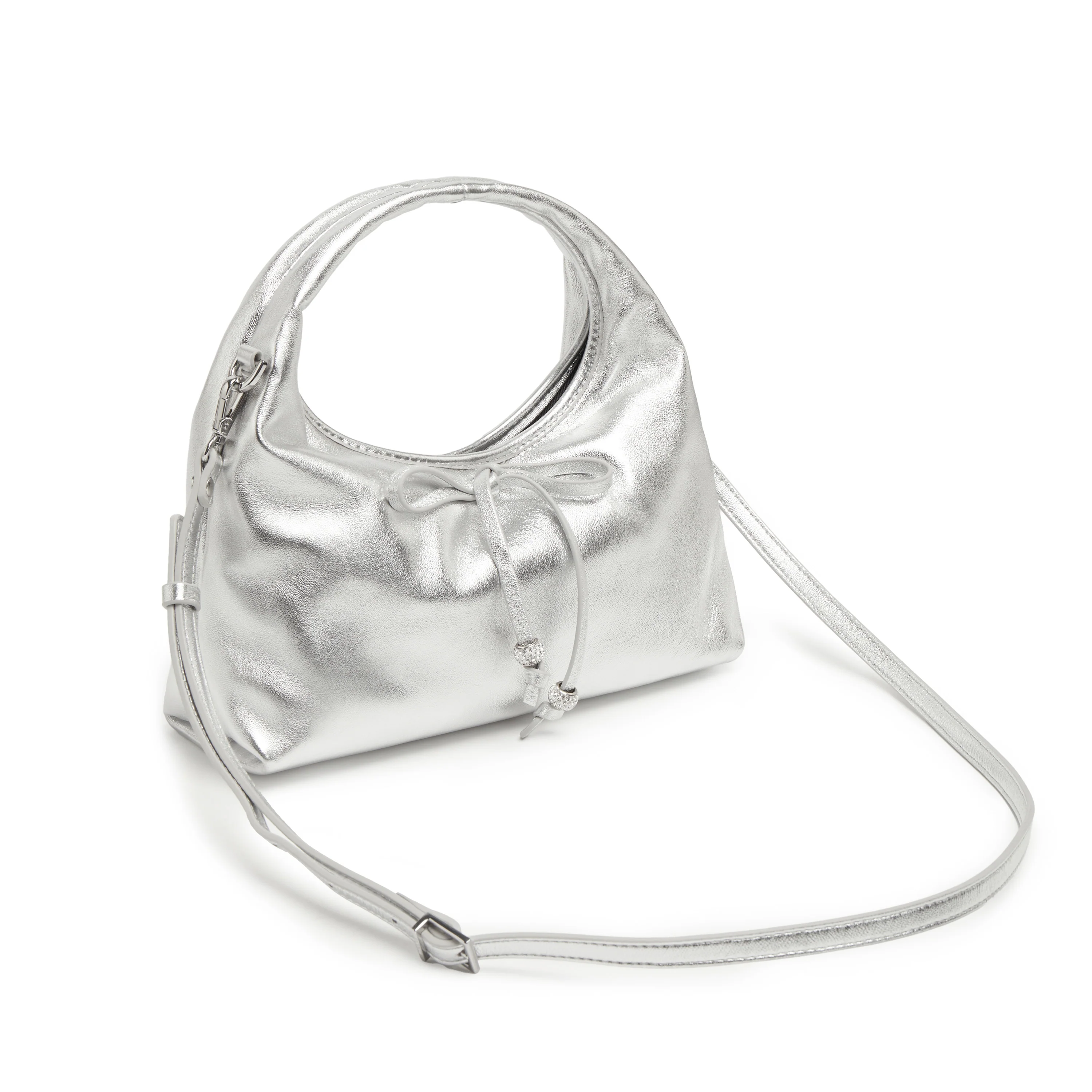Handbag - Crescent Moon Shape Shoulder Bag X8257 - Image 9