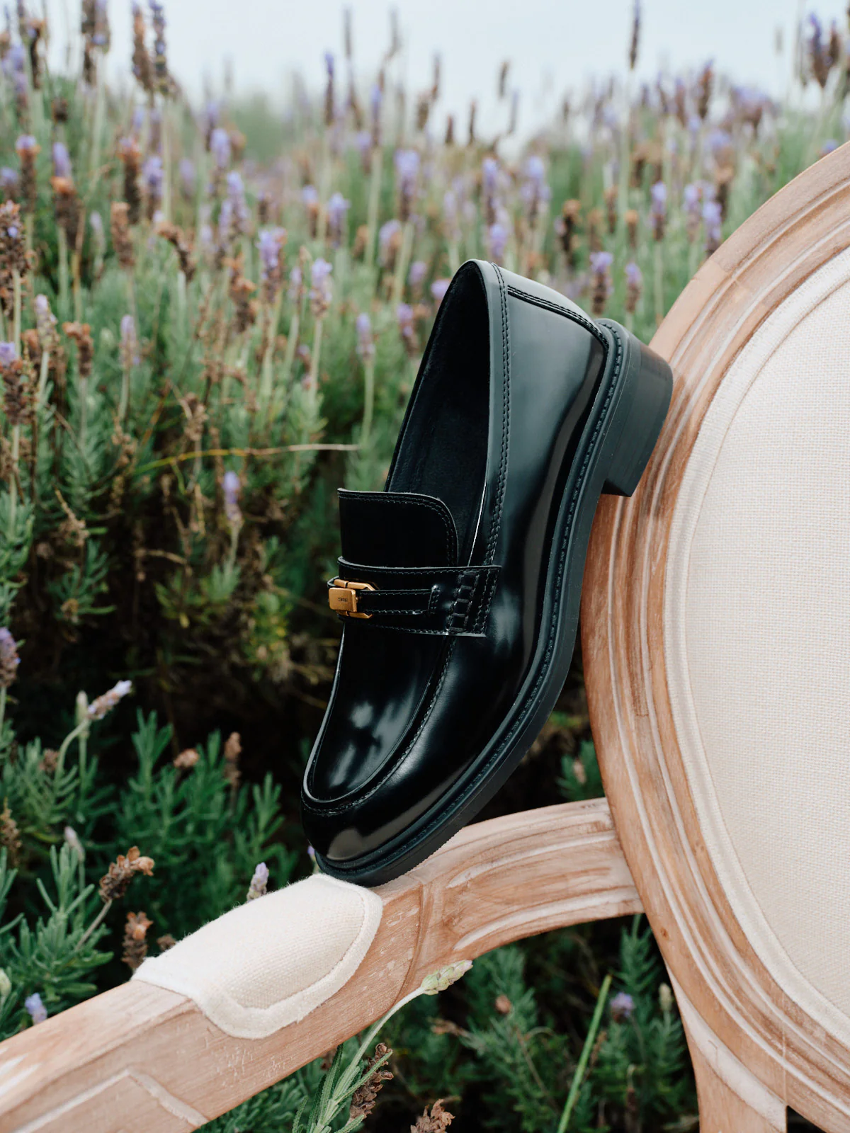Loafers - Black Leather Slip-On Loafers 9UL21 - Image 3