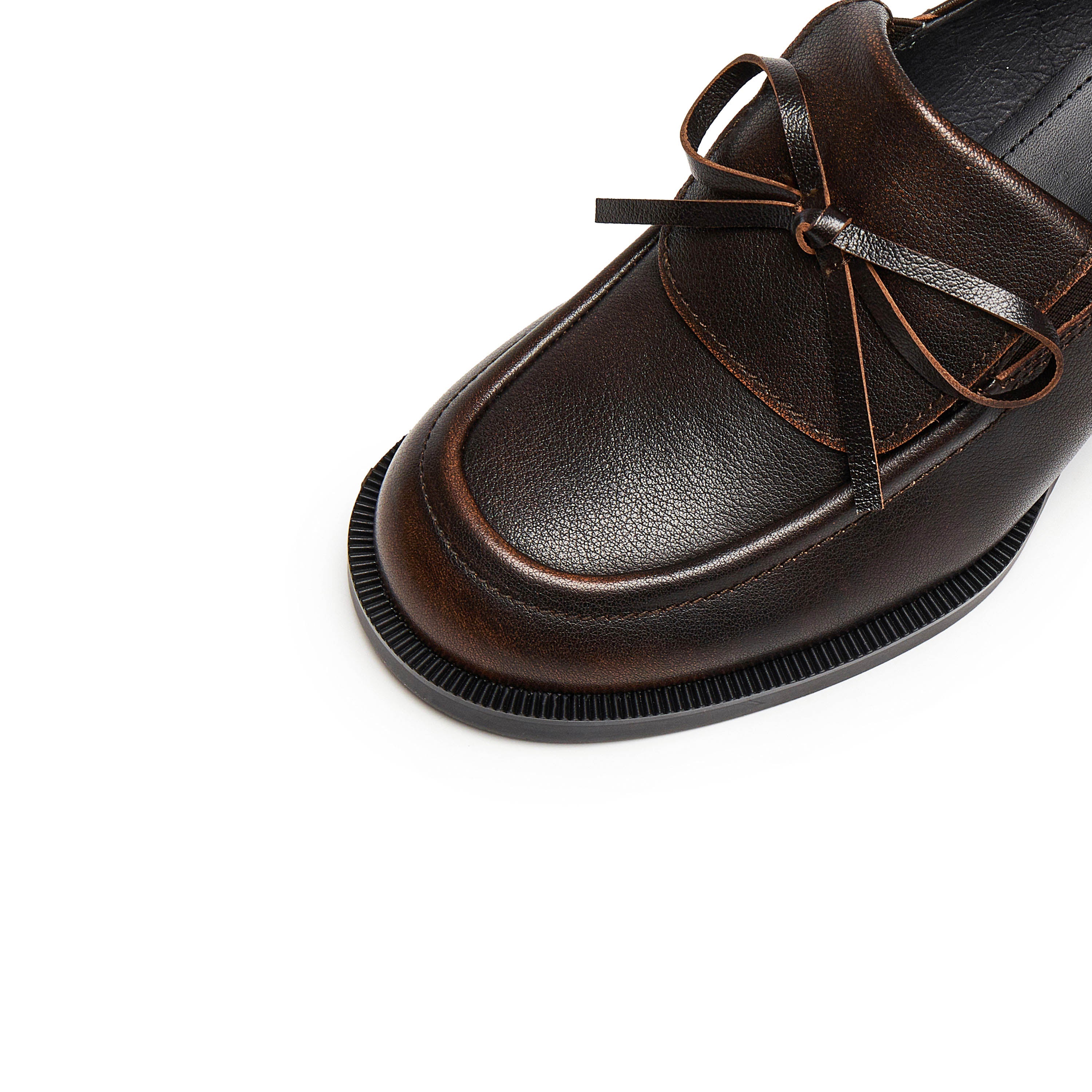 Loafers - JENNY Chunky Heel Loafers EGY05 - Image 7