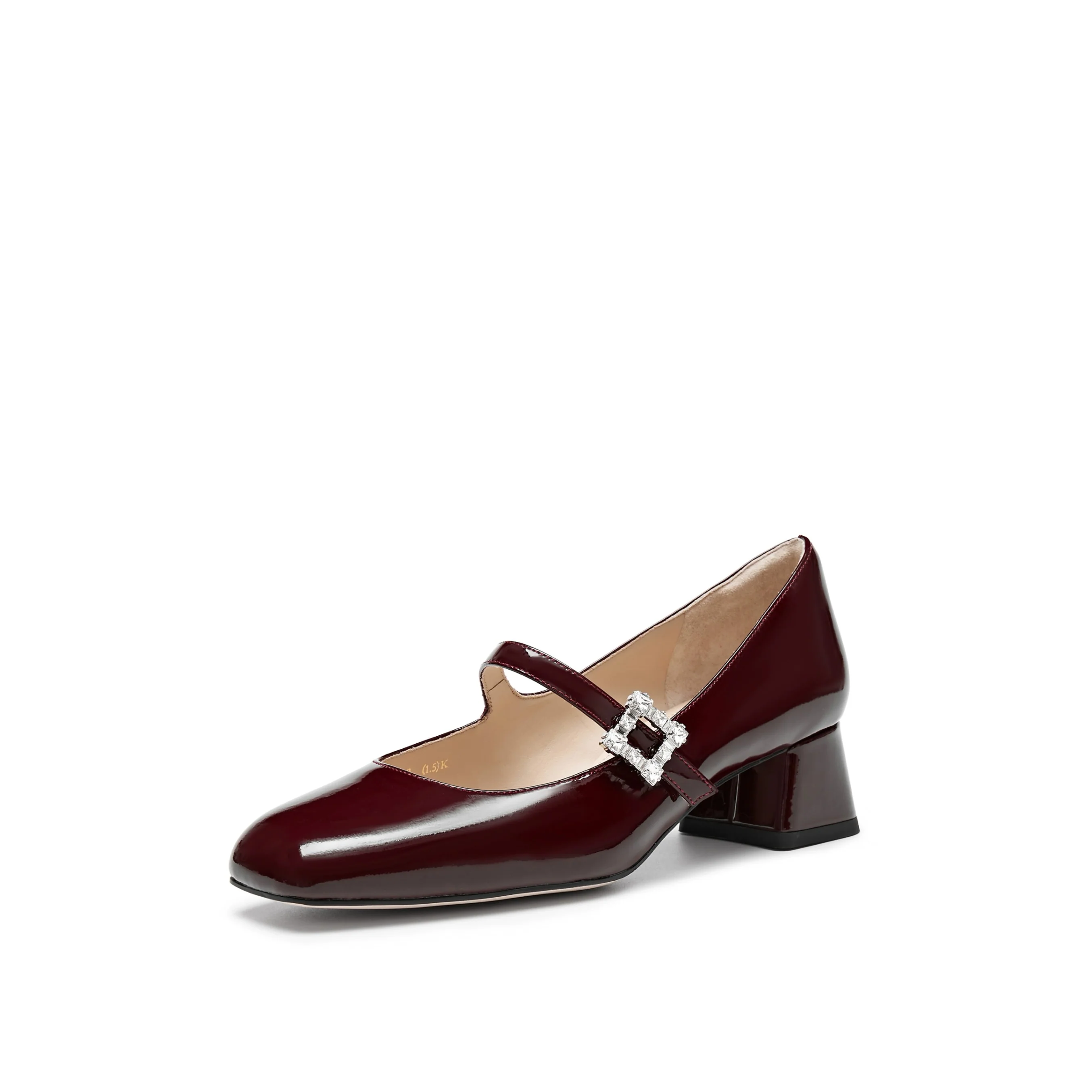 Mary Jane - Fortea Bare - Chunky Block Heel Square Toe Mary Jane Pumps EVT04