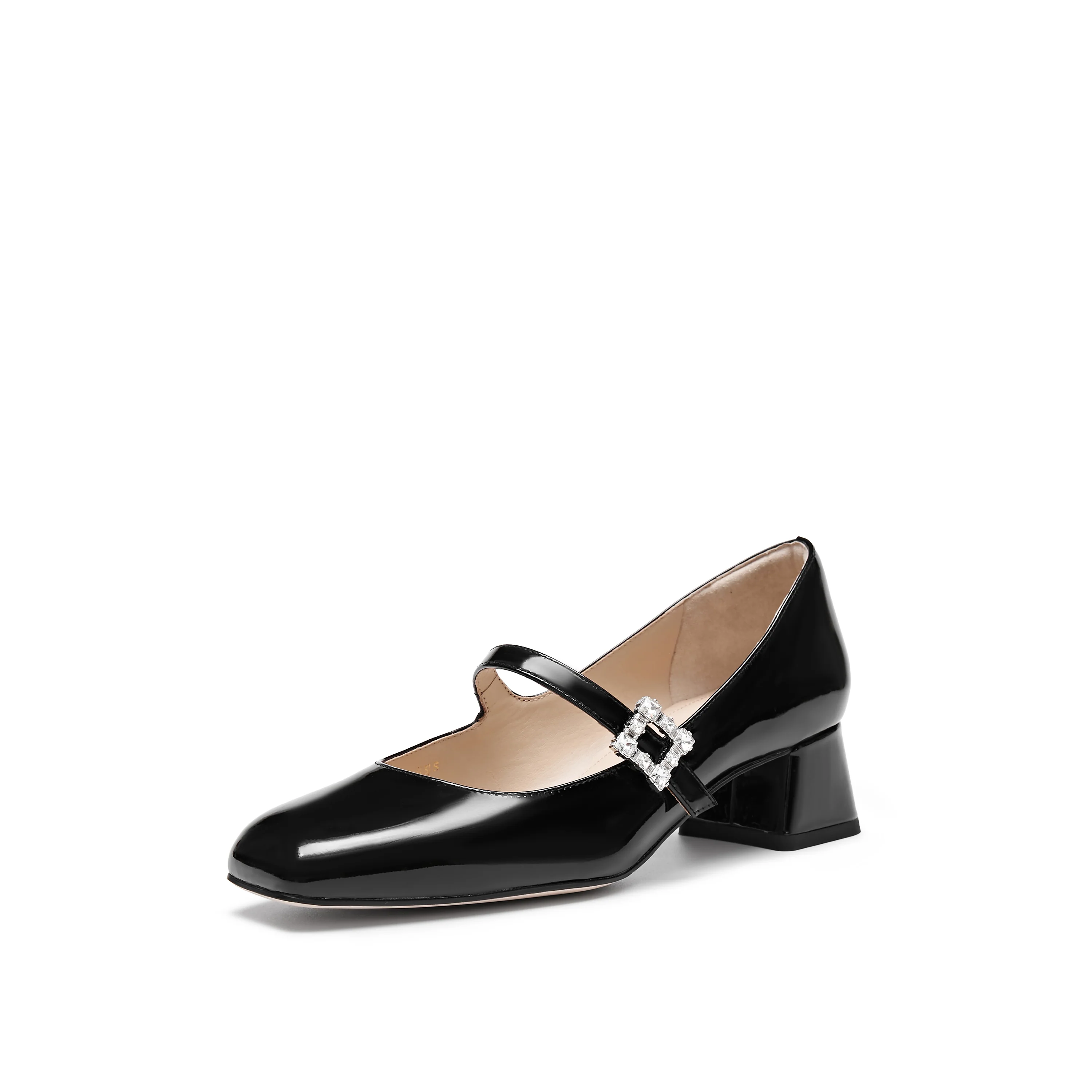 Mary Jane - Fortea Bare - Chunky Block Heel Square Toe Mary Jane Pumps EVT04 - Image 10