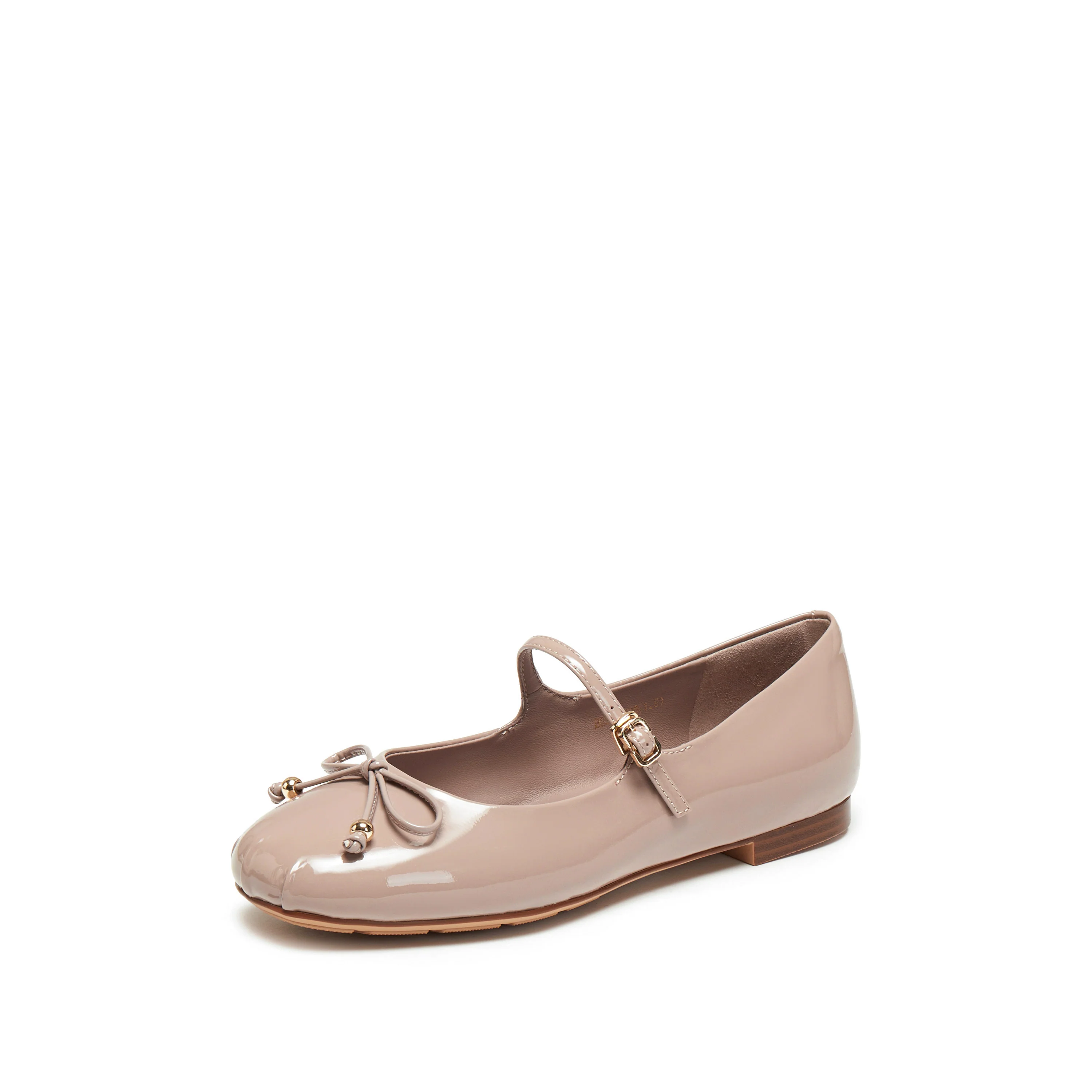 Mary Jane- Shallow Cut Flats  B2373