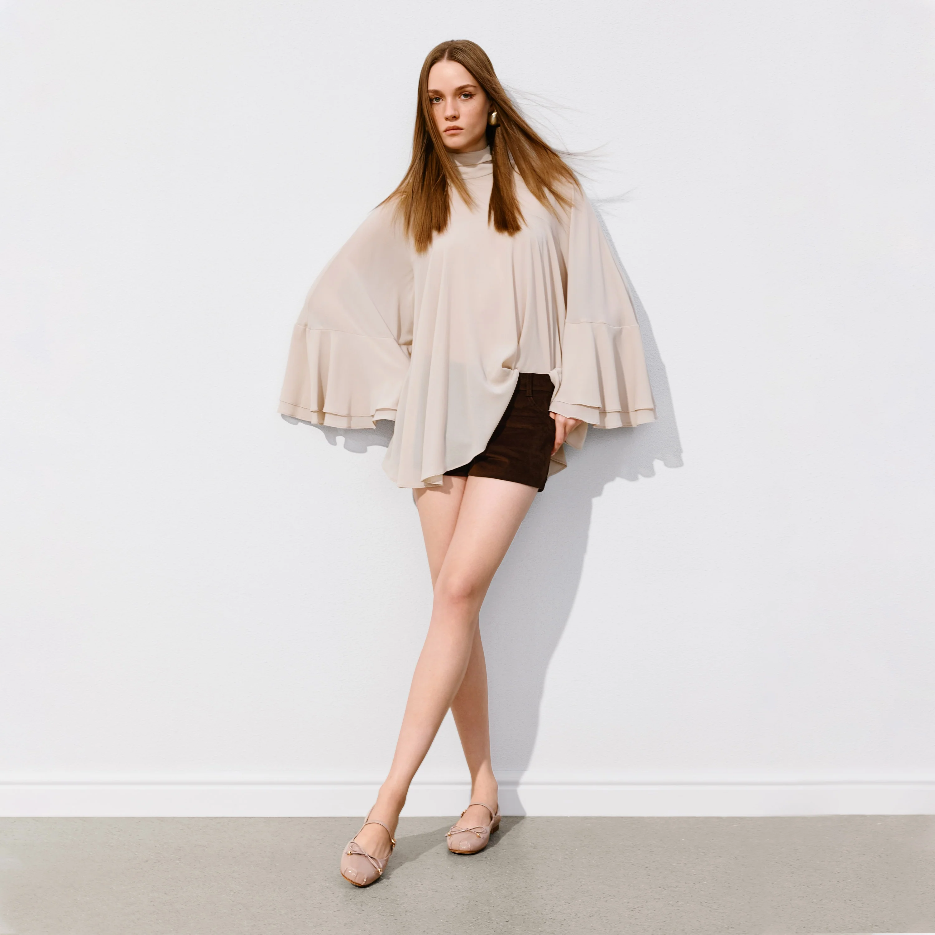 Mary Jane- Shallow Cut Flats  B2373 - Image 2