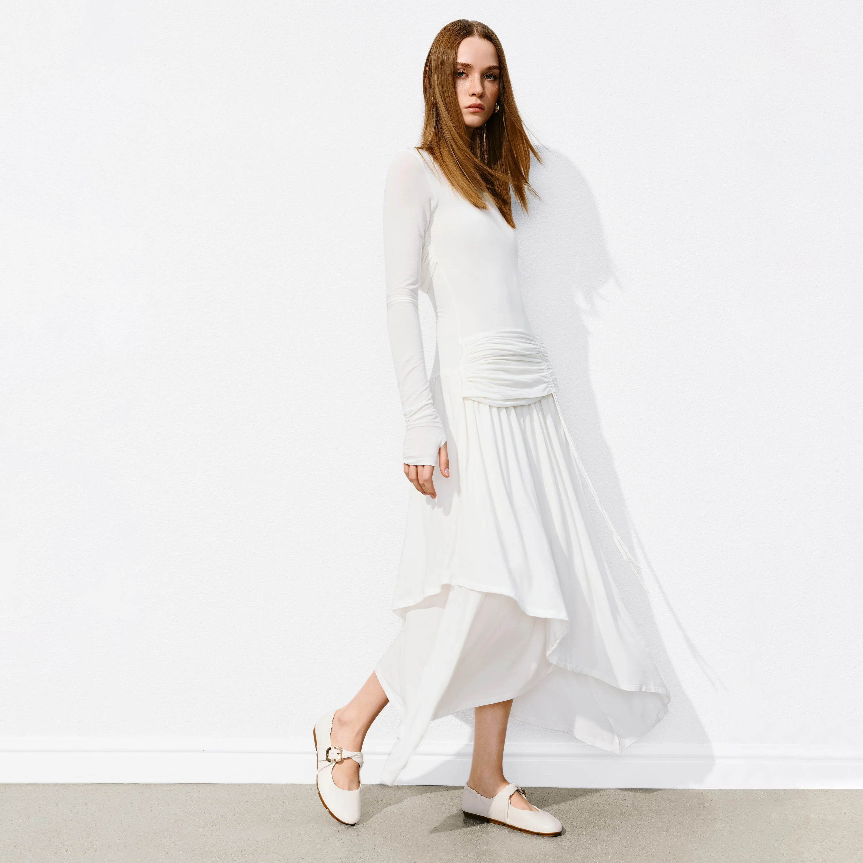 Mary Jane- Shallow Cut Flats  EG709 - Image 2