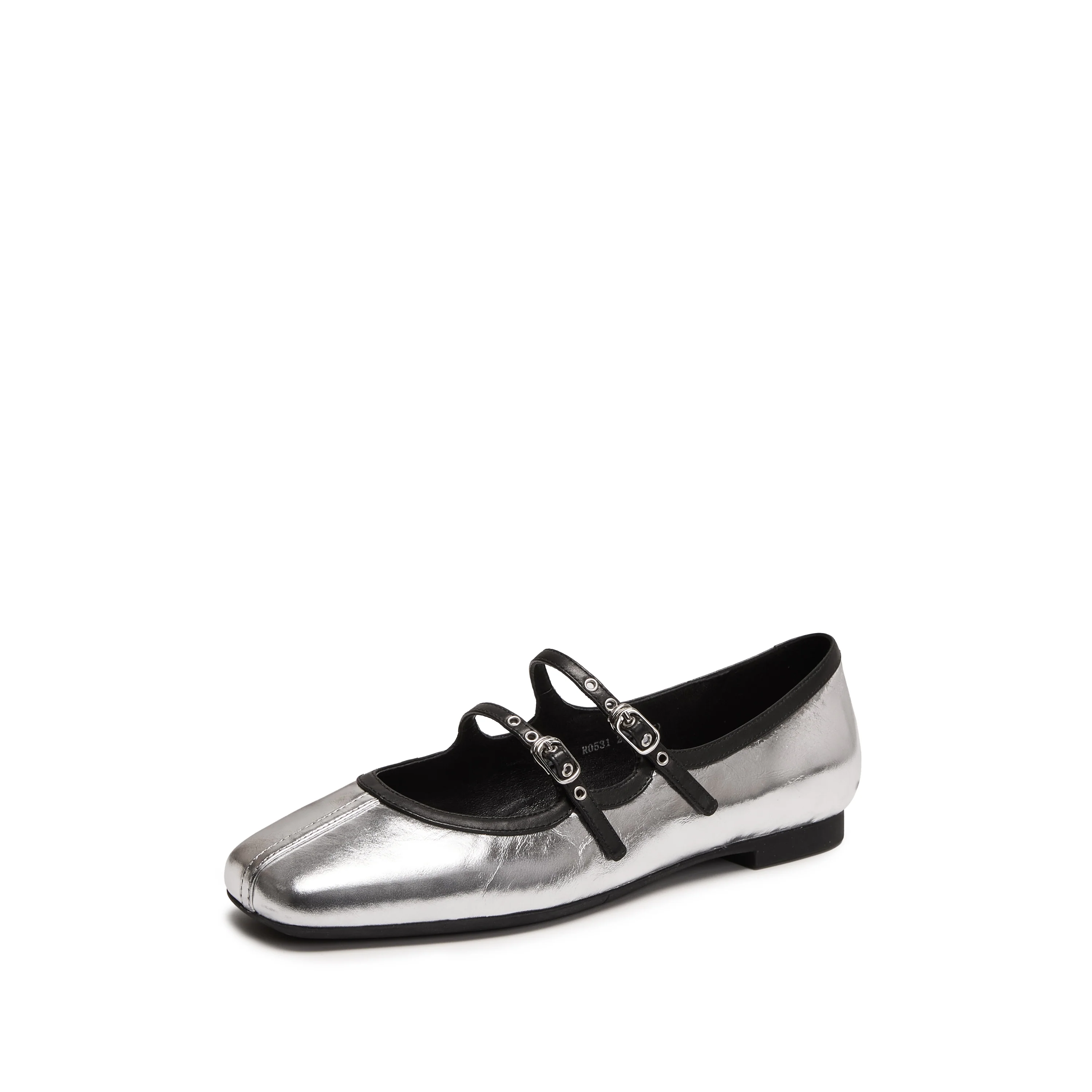 Mary Jane- Shallow Cut Flats R0531