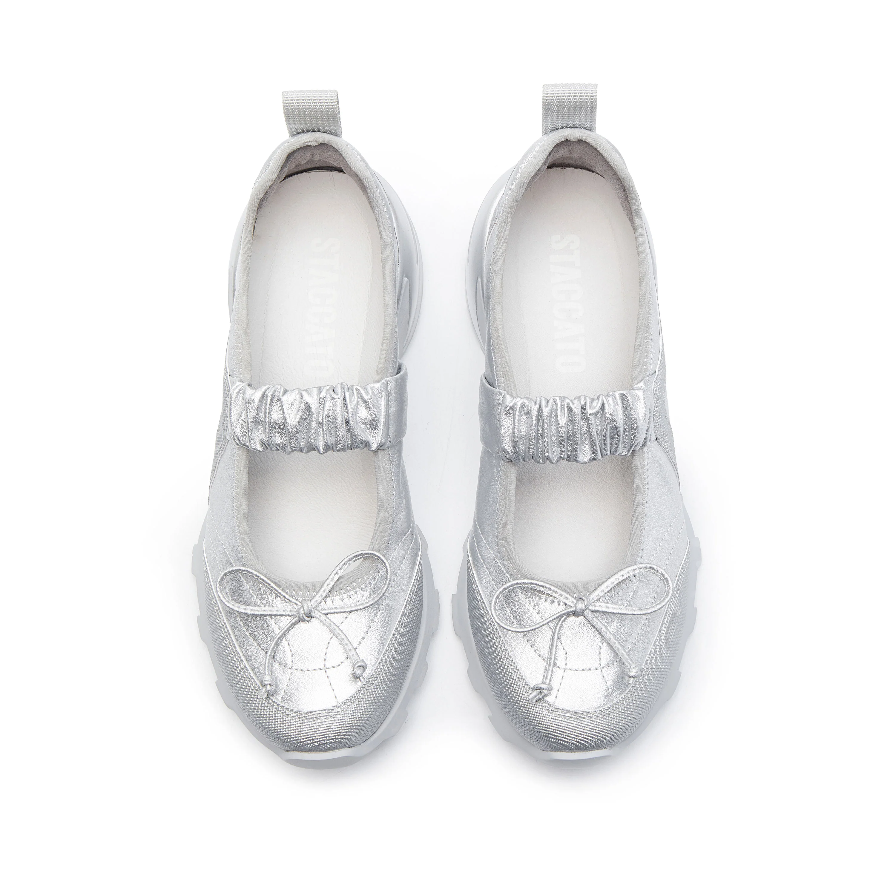 Mary Janes - Moonlight Butterfly Cream Mary Jane Platform Shoes Y2280 - Image 10