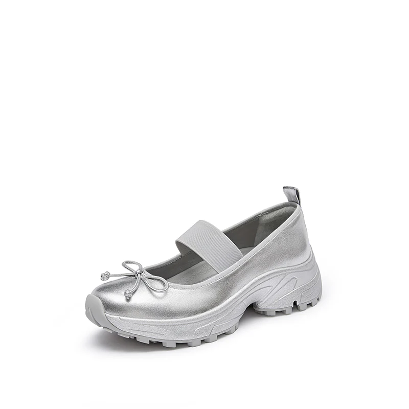 Mary Janes - Gravity Echo Round Toe Chunky Platform Mary Janes Sneakers EVD06