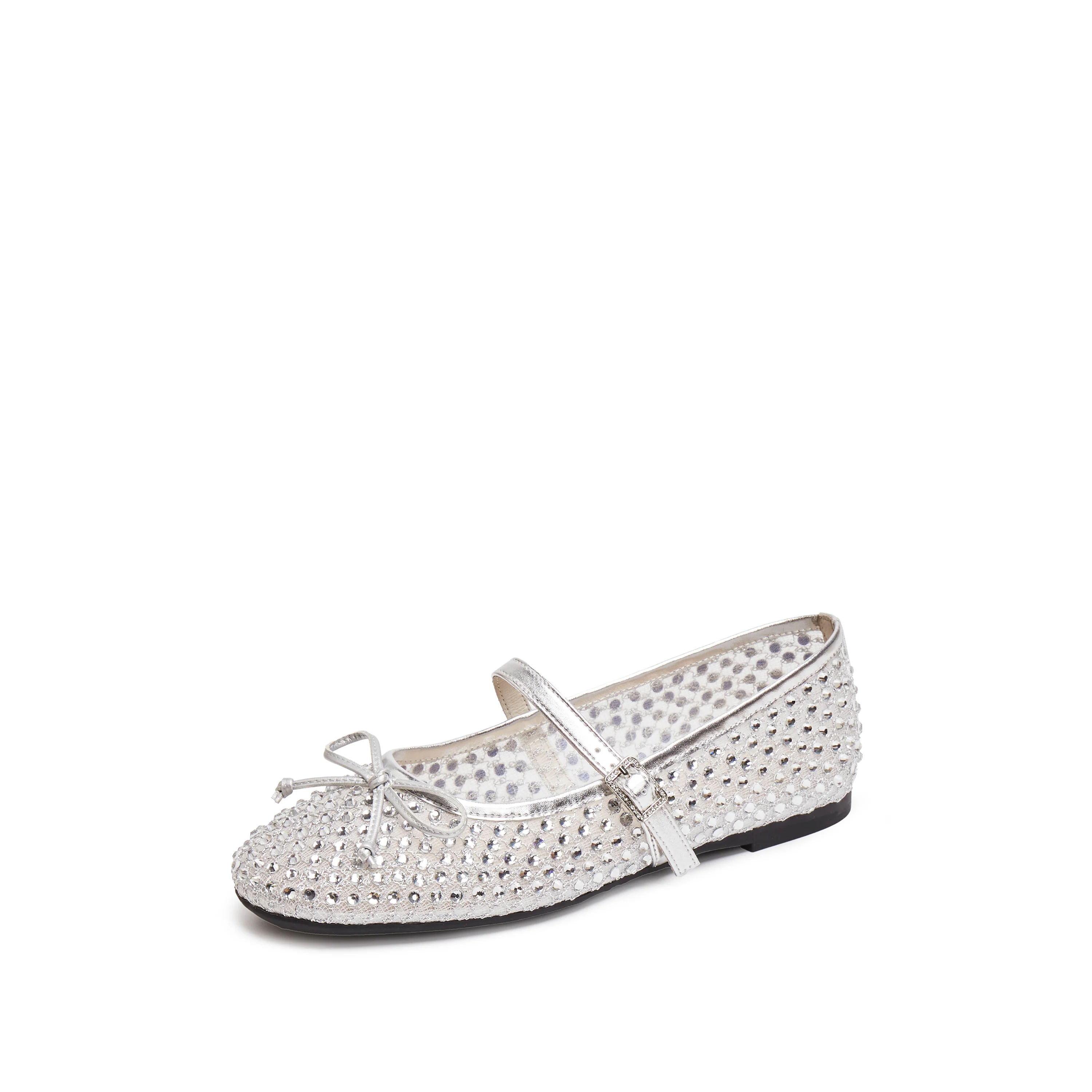 Mary Janes - Starry Diamond Ballet Flats for Women J2425 - Image 11