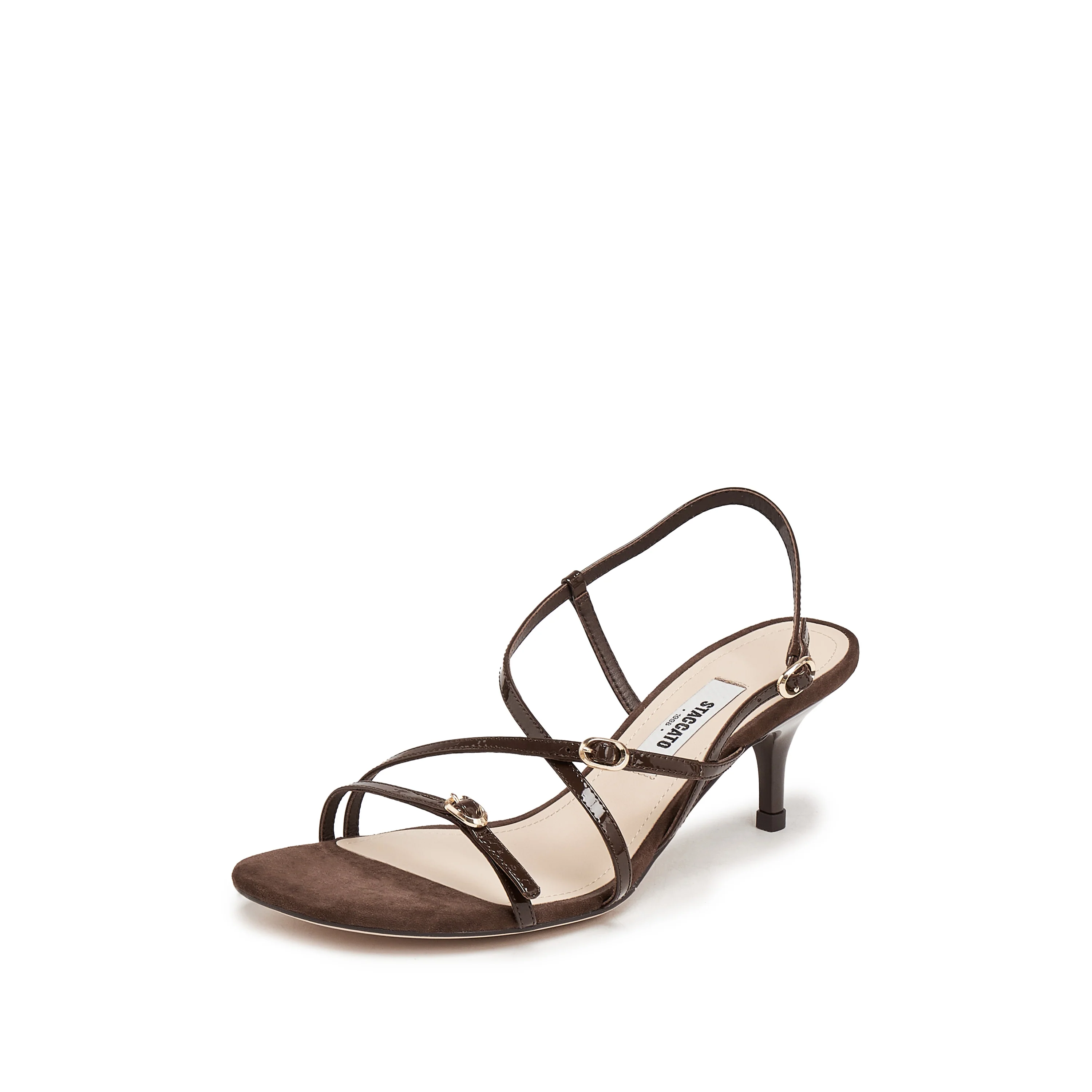 Sandals - "Roman Gold" Gladiator Heeled Sandals EDN03