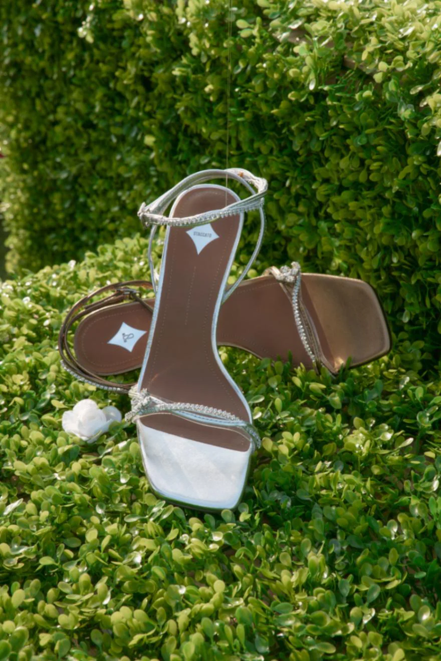 Sandals -Strappy Square Toe Heeled Sandals EBB47 - Image 6