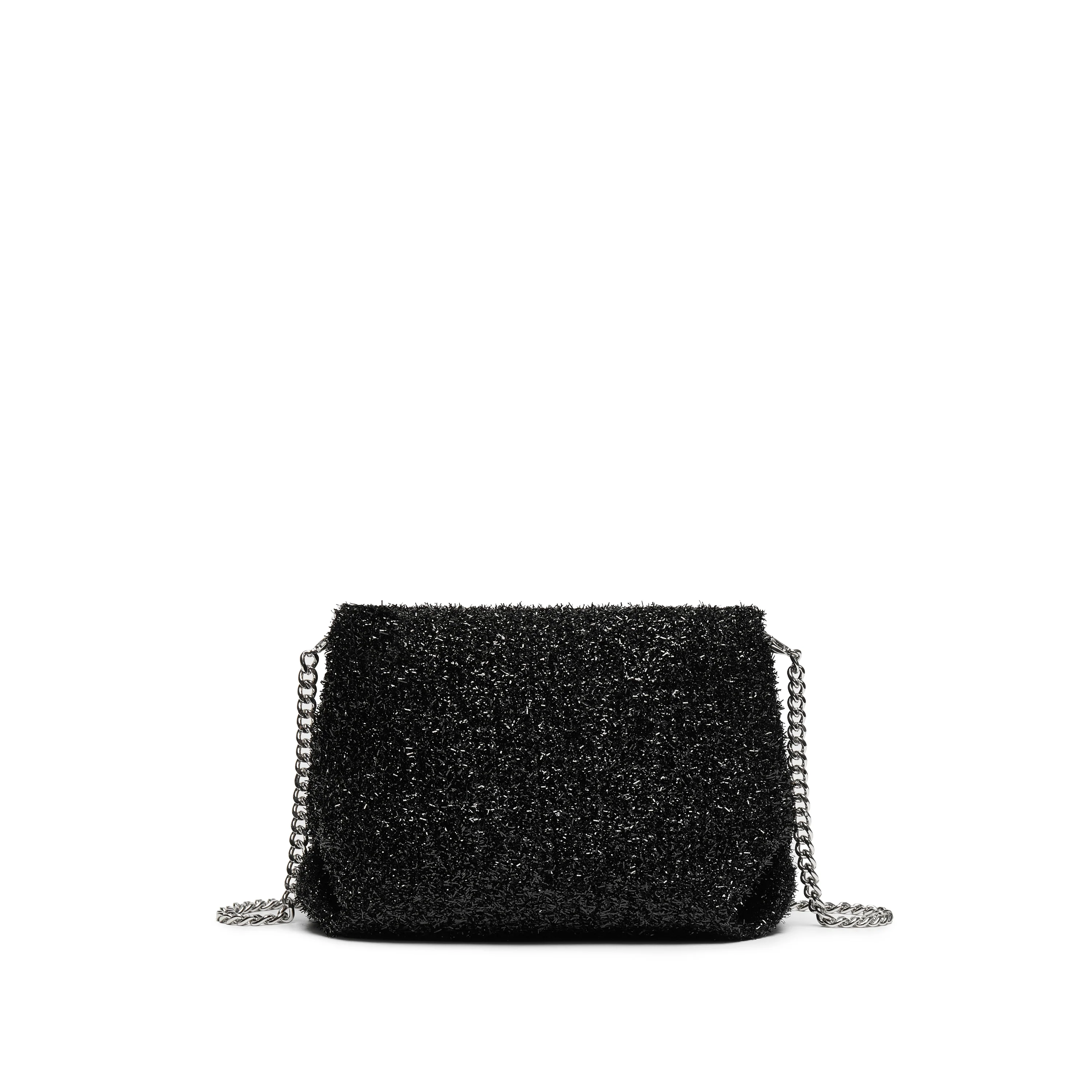 Shoulder Bag- Drawstring Square Shoulder Crossbody Bucket Bag X8251 - Image 8