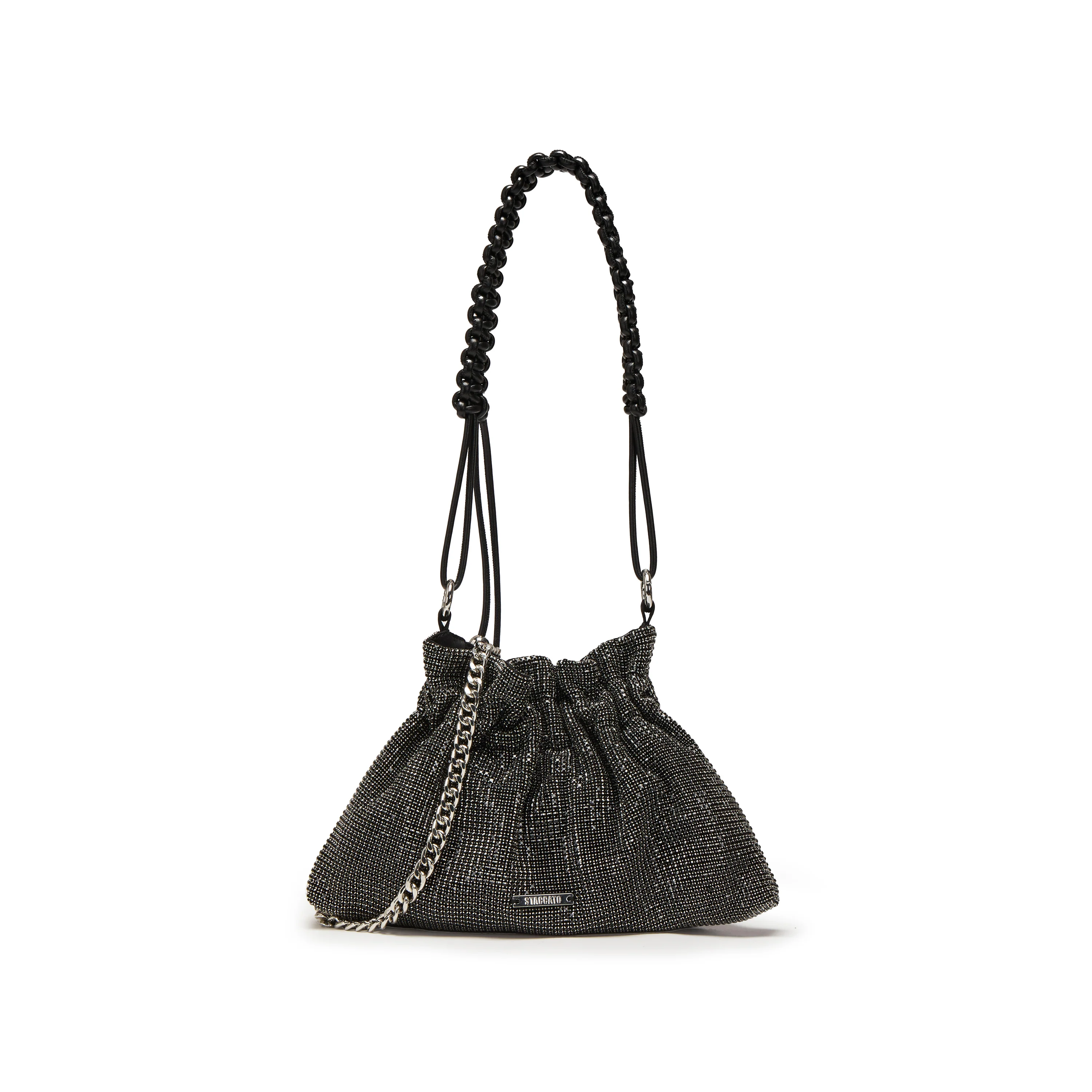 Shoulder Bag - Sparkly Rhinestone Shoulder Bag X8337 - Image 2