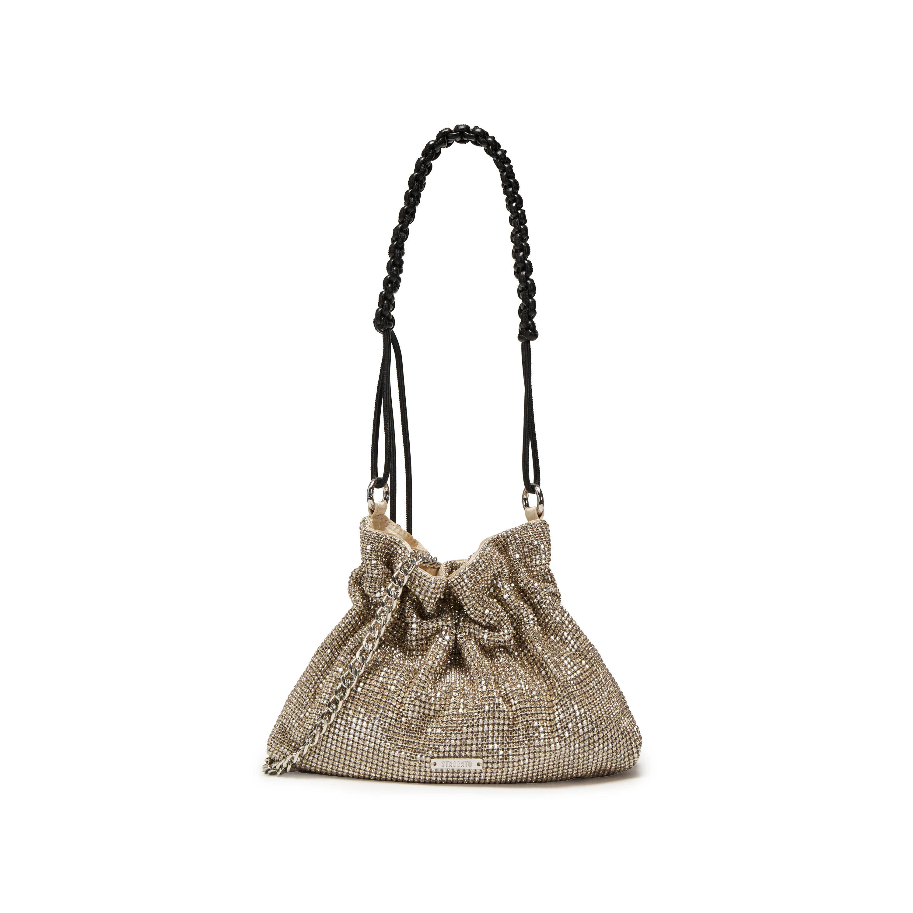 Shoulder Bag - Sparkly Rhinestone Shoulder Bag X8337 - Image 7
