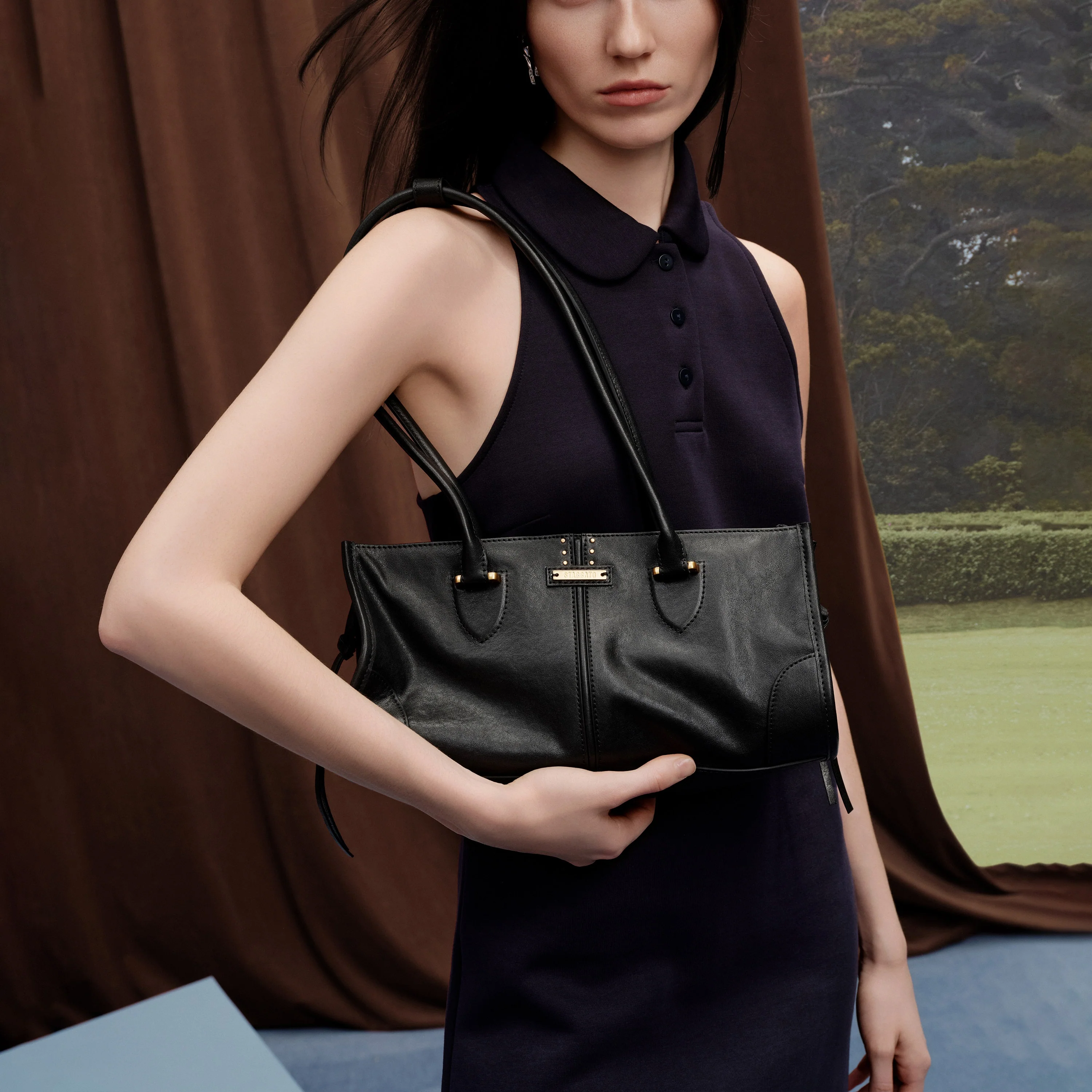 Shoulder Bag - Underarm Handle Shoulder Bag X8276 - Image 2