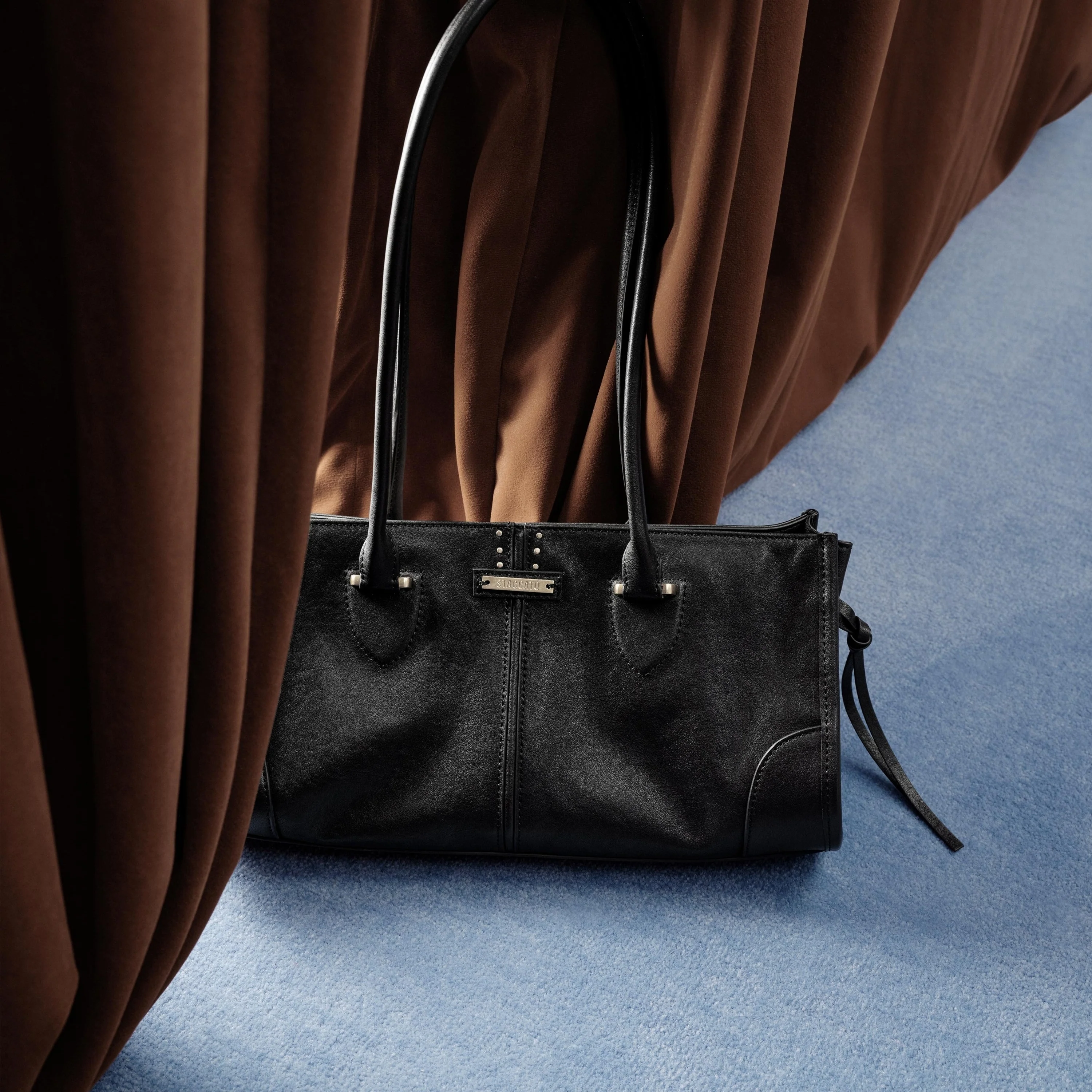 Shoulder Bag - Underarm Handle Shoulder Bag X8276 - Image 5