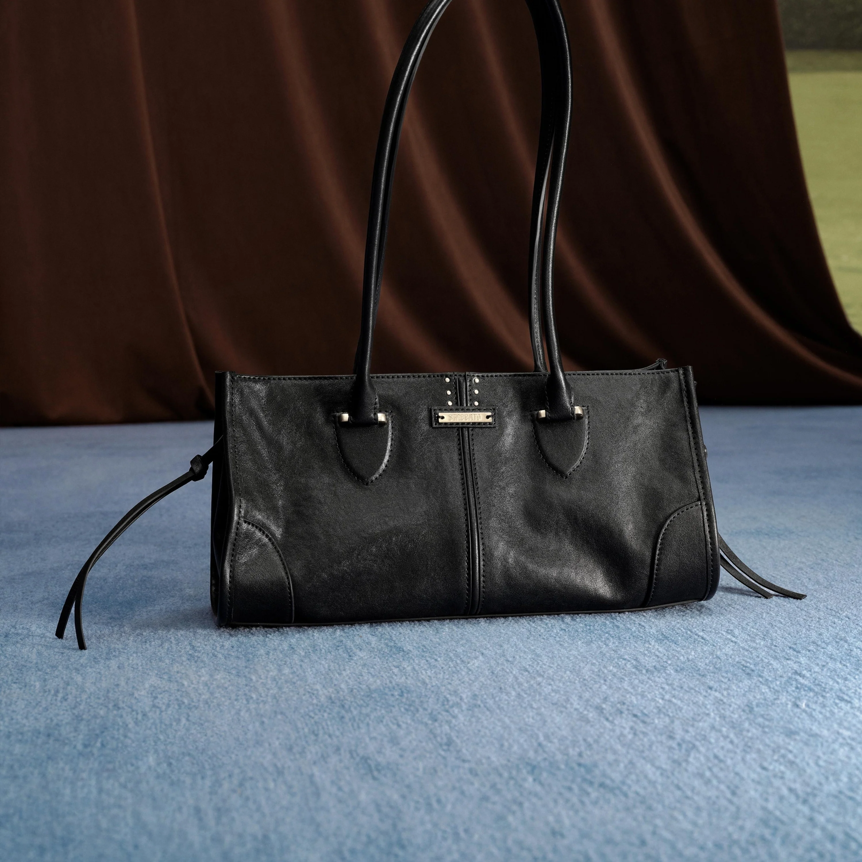 Shoulder Bag - Underarm Handle Shoulder Bag X8276 - Image 6