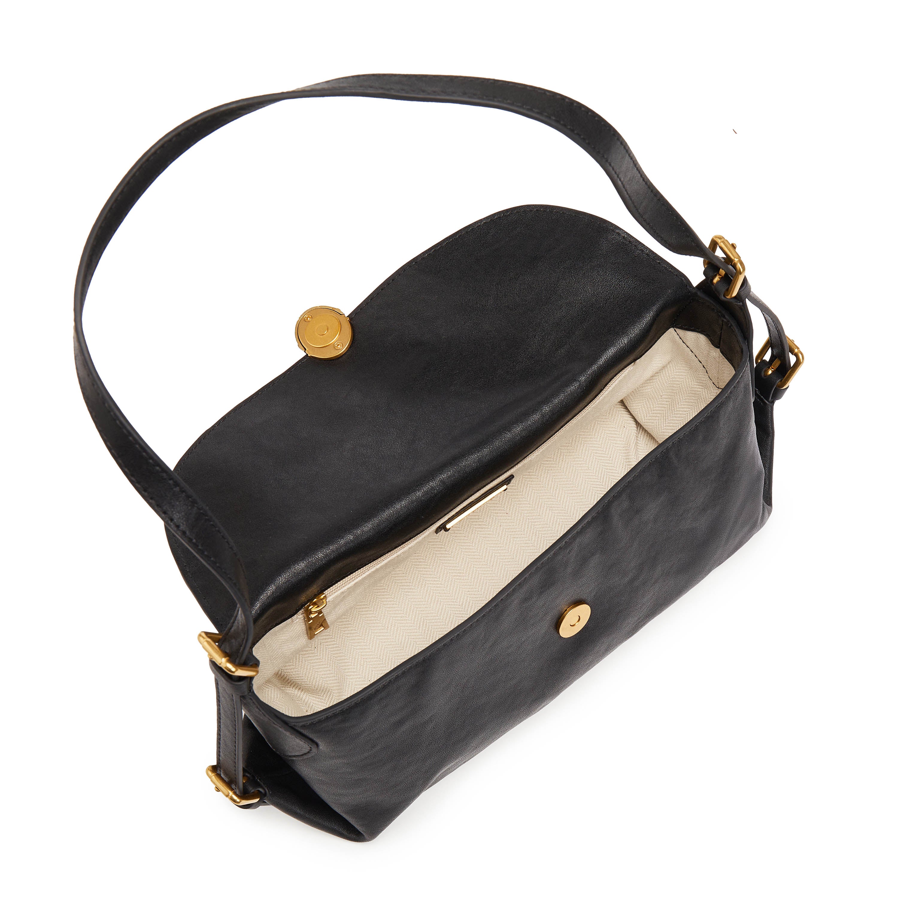 Shoulder Bag - Underarm Messenger Square Tote X8249 - Image 5