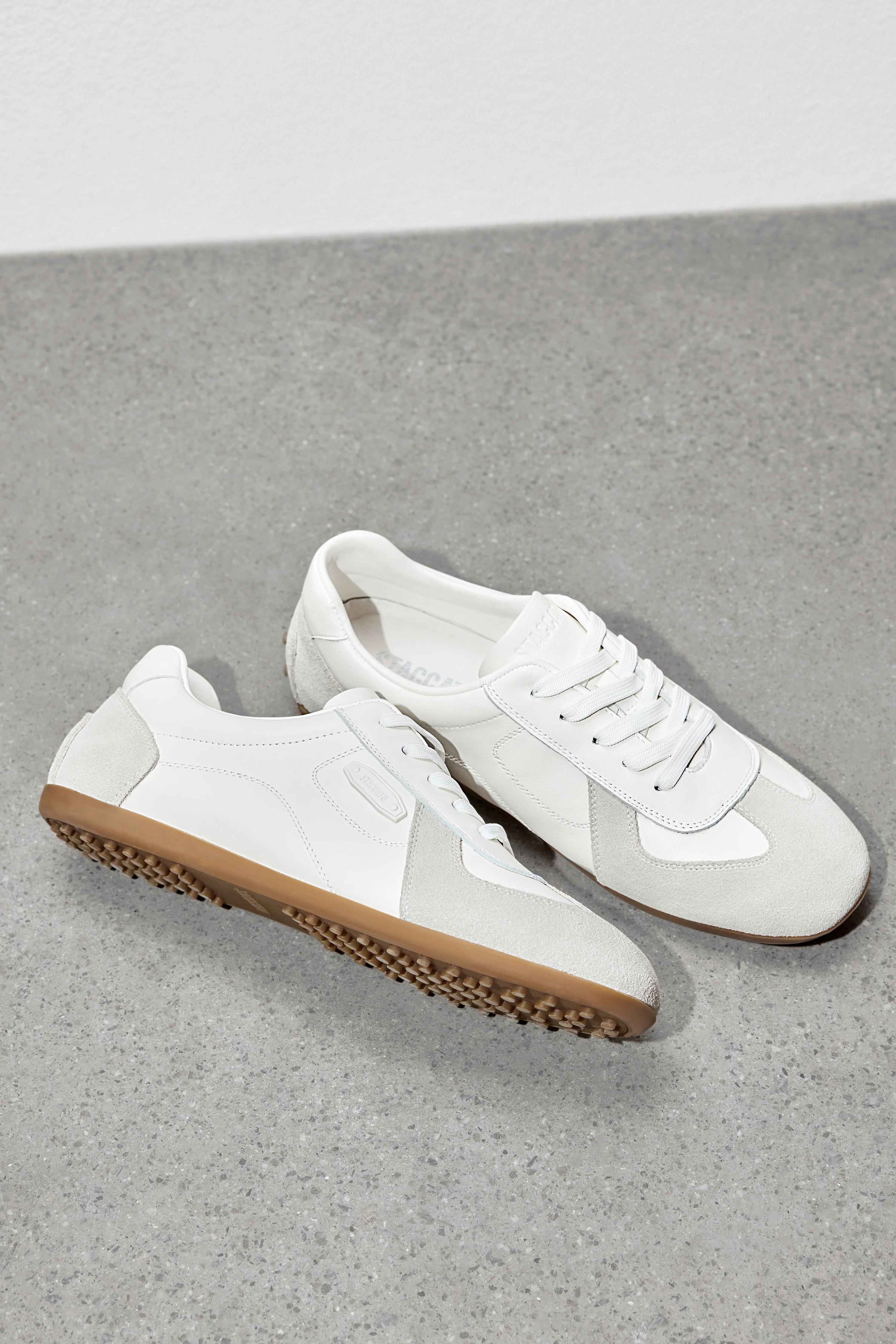 Sneakers - Casual Spliced German Trainers S9581 - Image 4