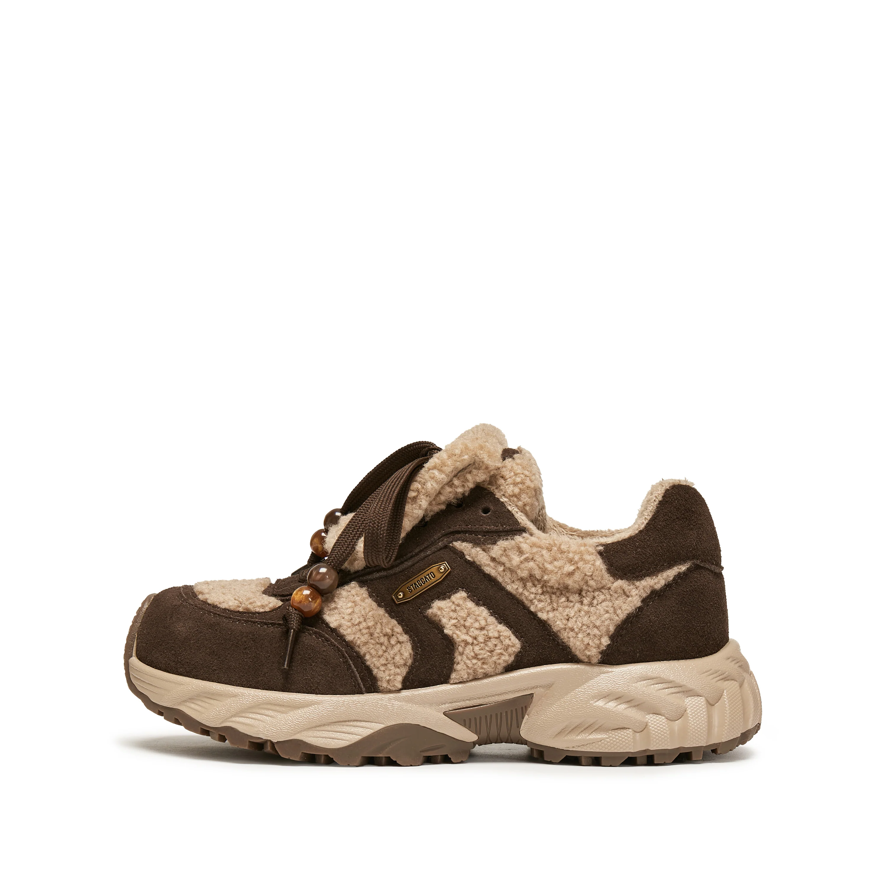 Sneakers - Furry Thick-soled Sports Casual Shoes J5925 - Image 6