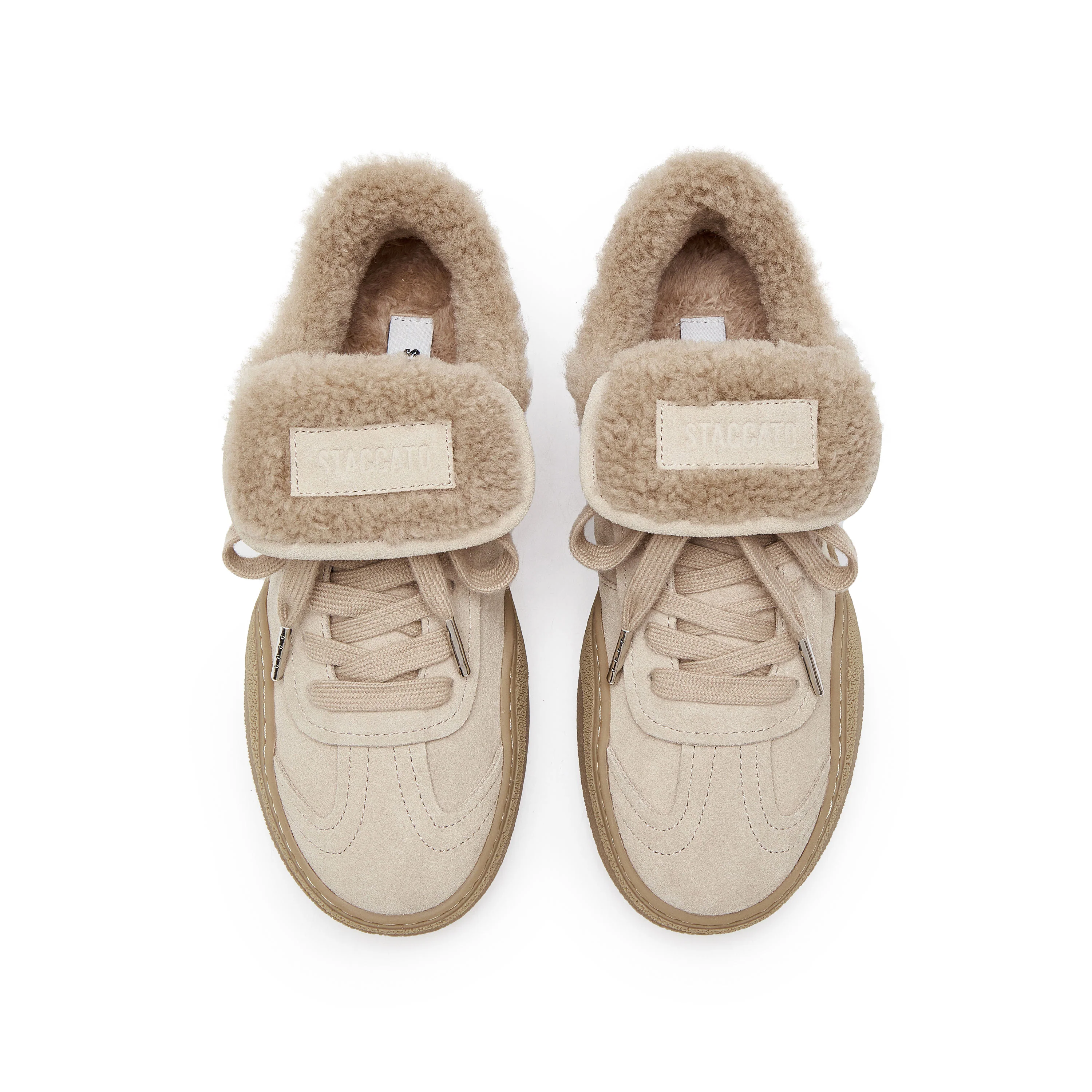 Sneakers - Fuzzy Lined German Trainers C6797 - Image 2