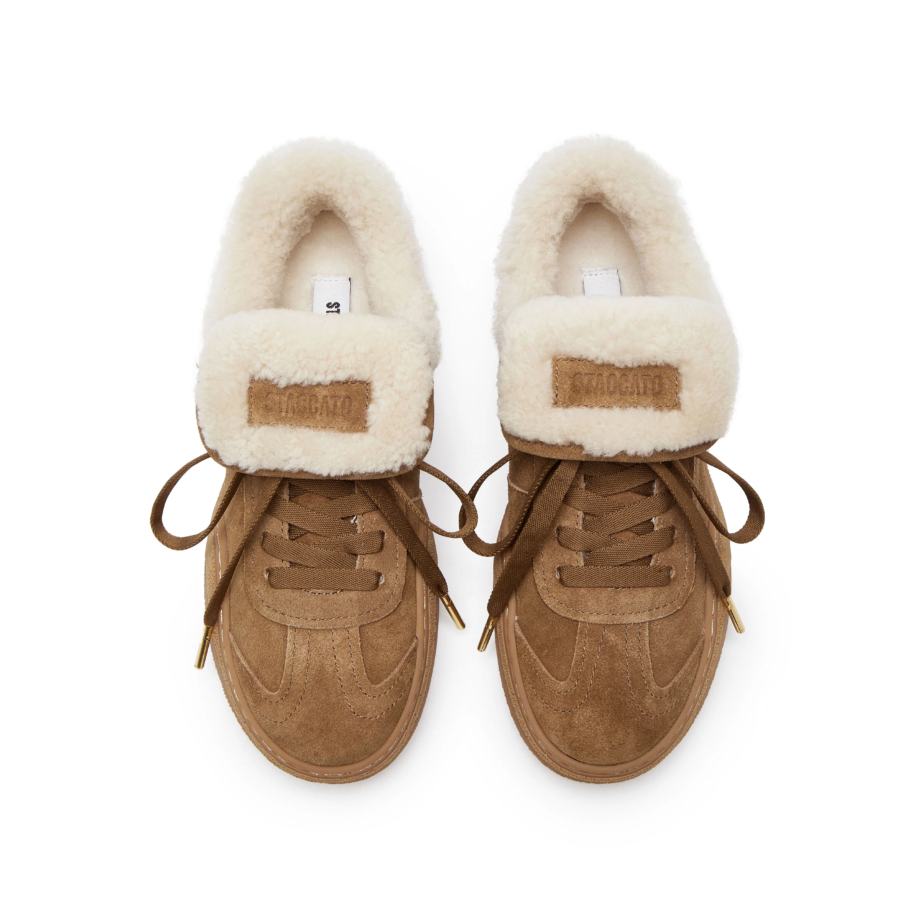 Sneakers - Fuzzy Lined German Trainers C6797 - Image 7