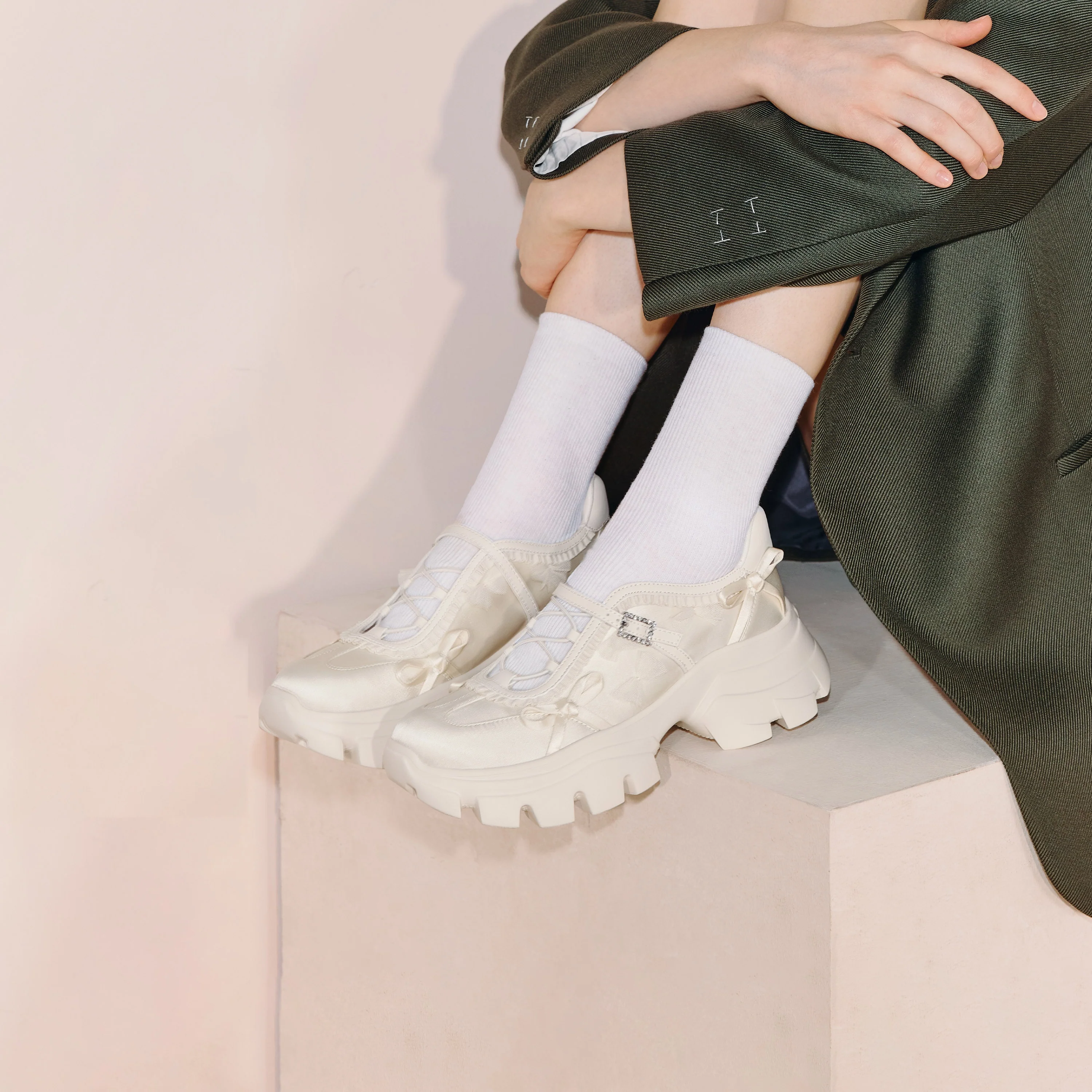 Sneakers - Mary Jane platform sneakers ECE87 - Image 2