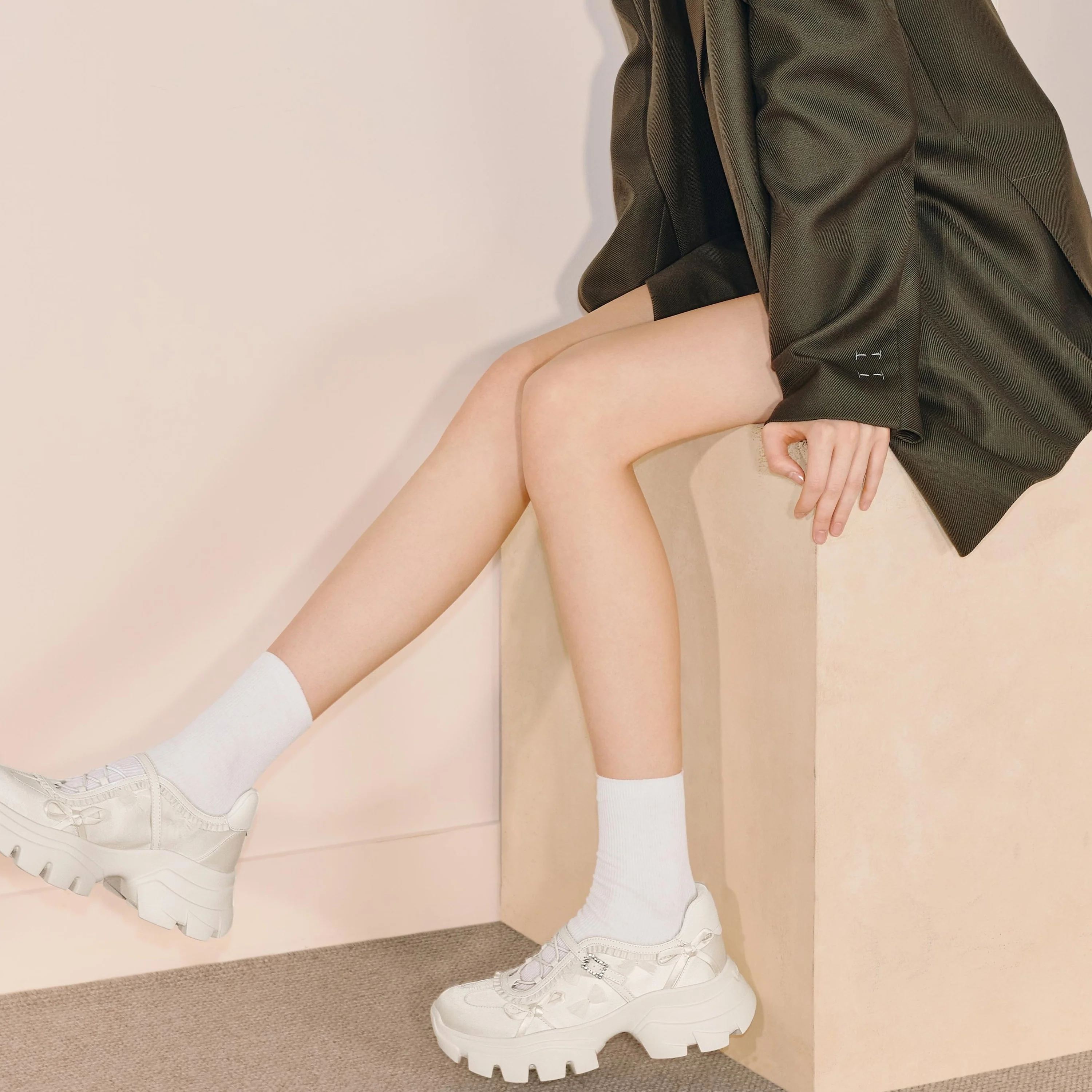 Sneakers - Mary Jane platform sneakers ECE87 - Image 3