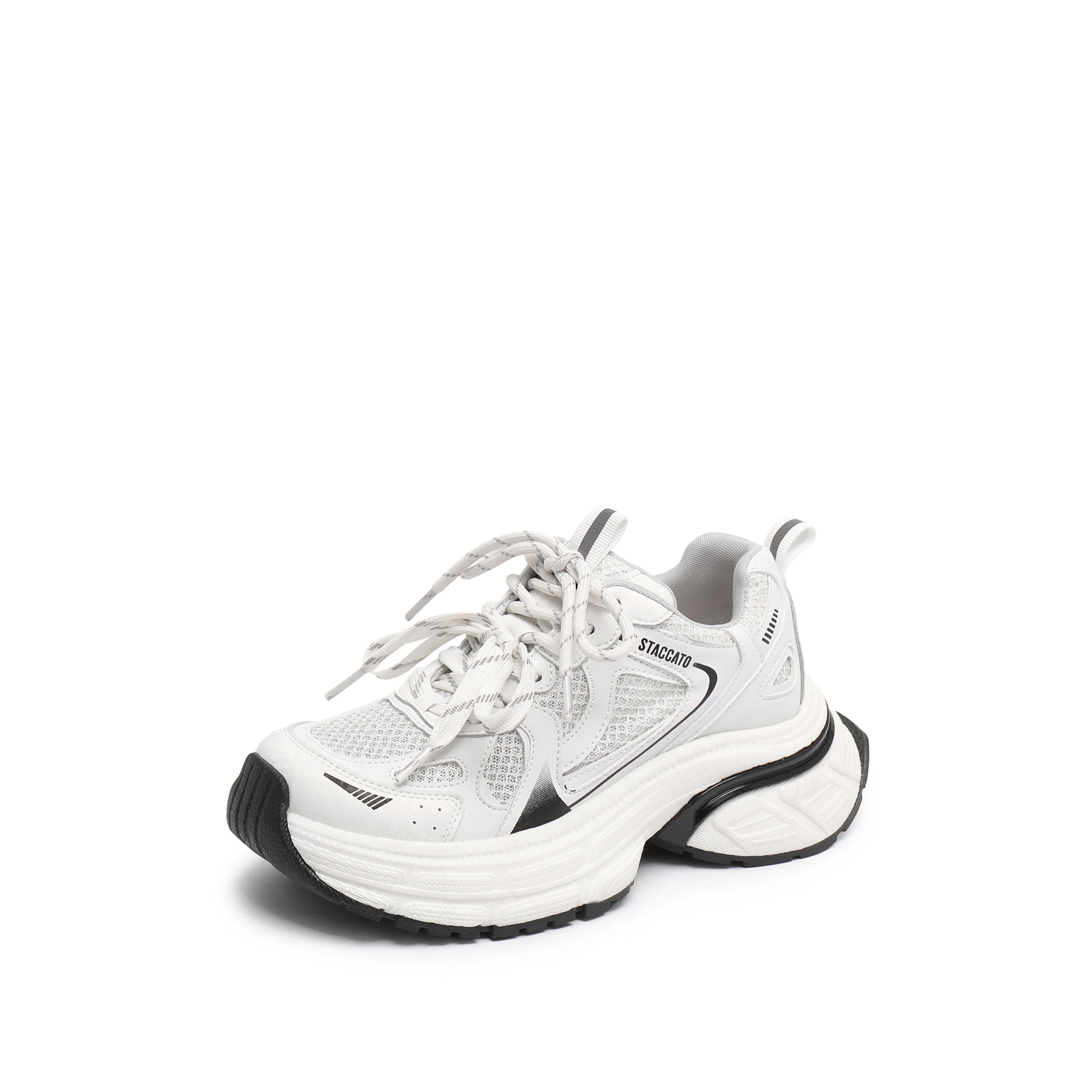 Sneakers - Mesh Thick-Sole Casual Sneakers J6082