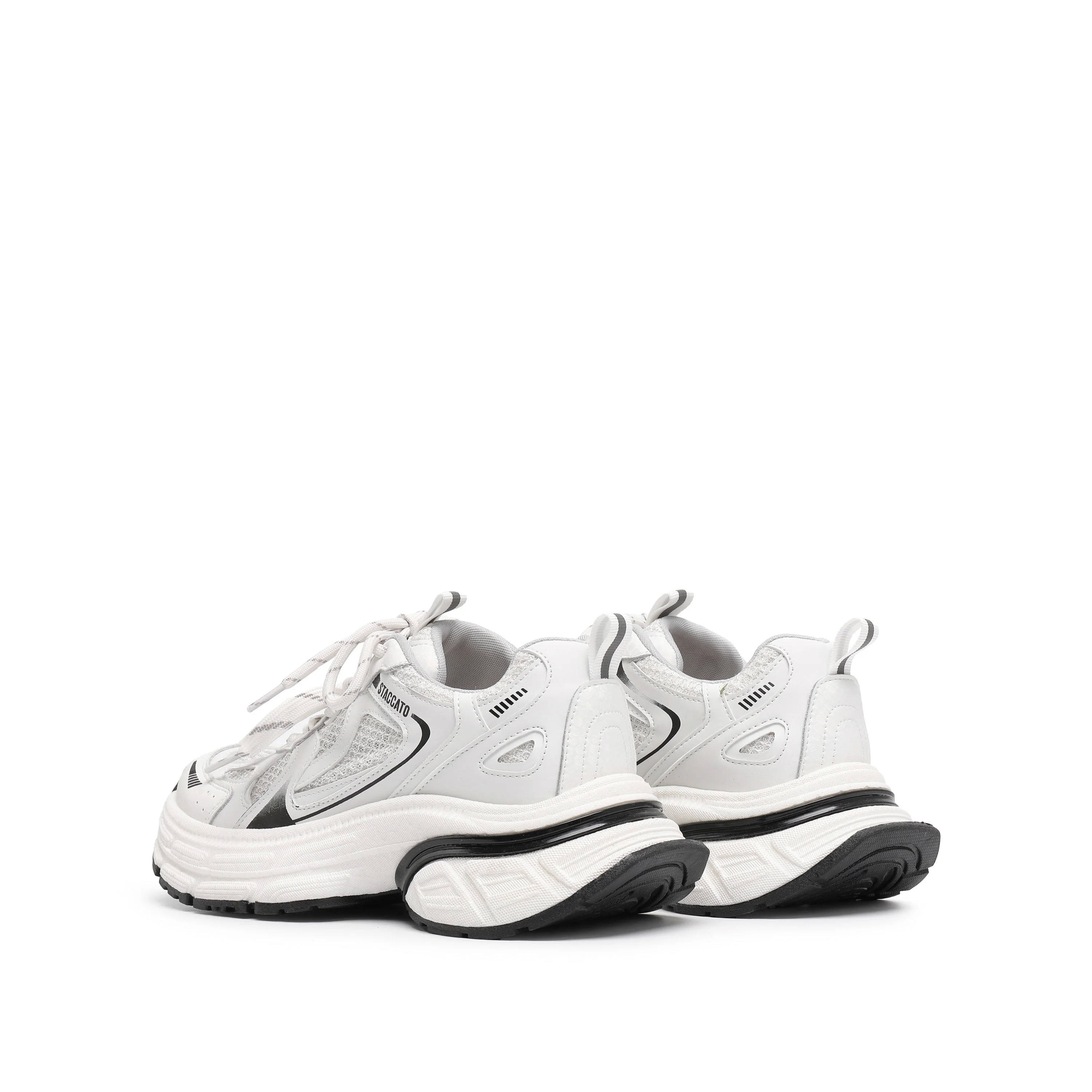 Sneakers - Mesh Thick-Sole Casual Sneakers J6082 - Image 8