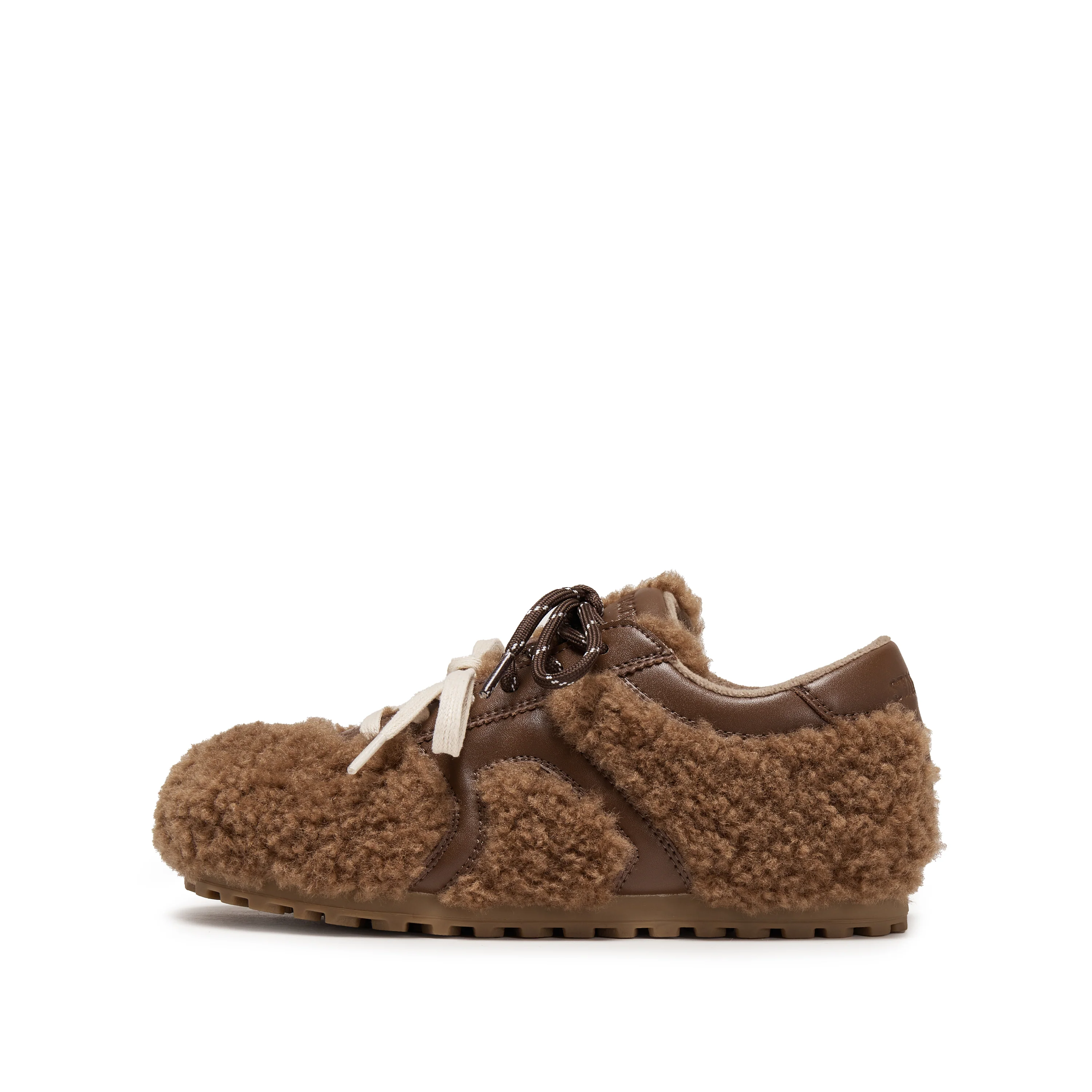 Sneakers - Retro Furry Sports Casual Flats S2901 - Image 12