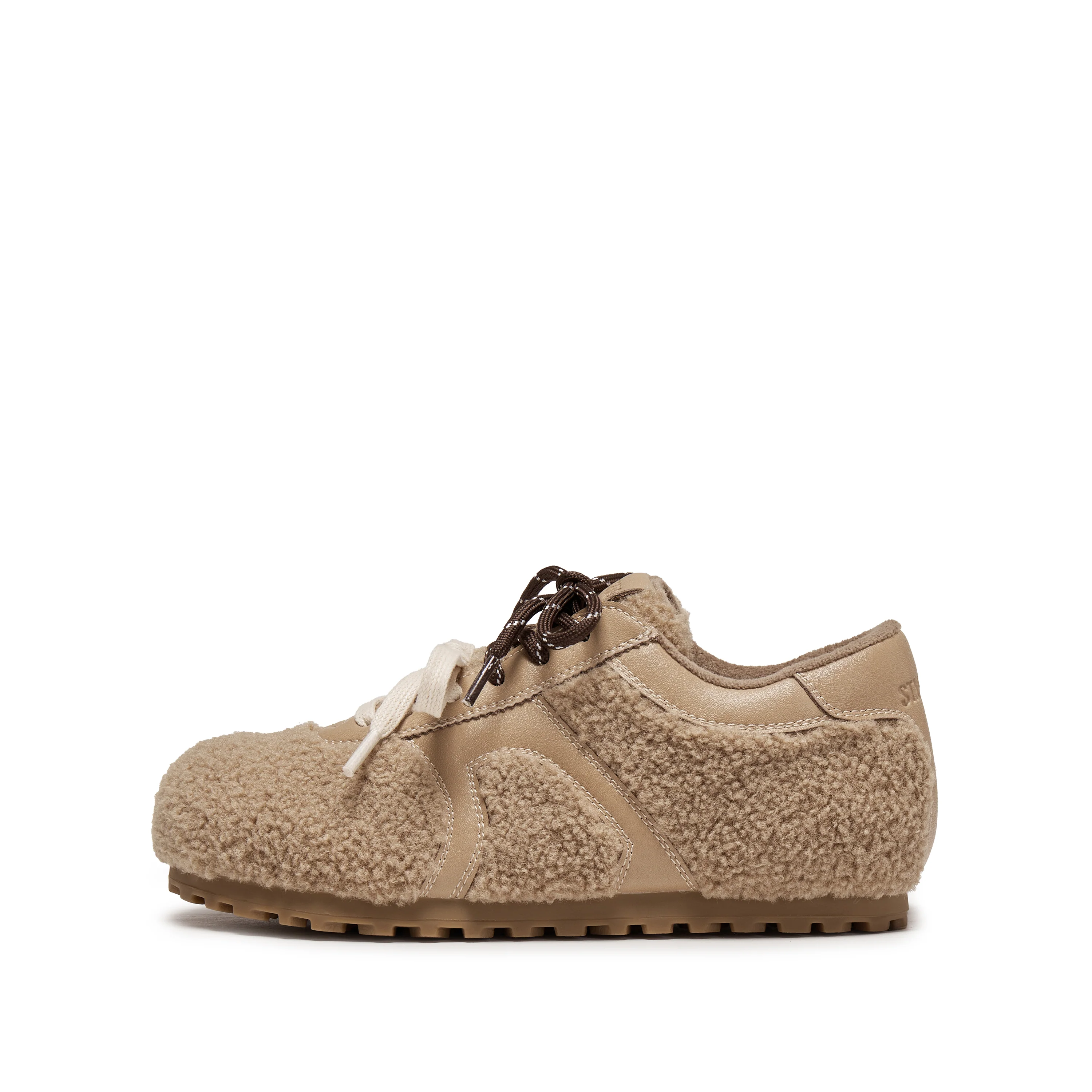 Sneakers - Retro Furry Sports Casual Flats S2901 - Image 8