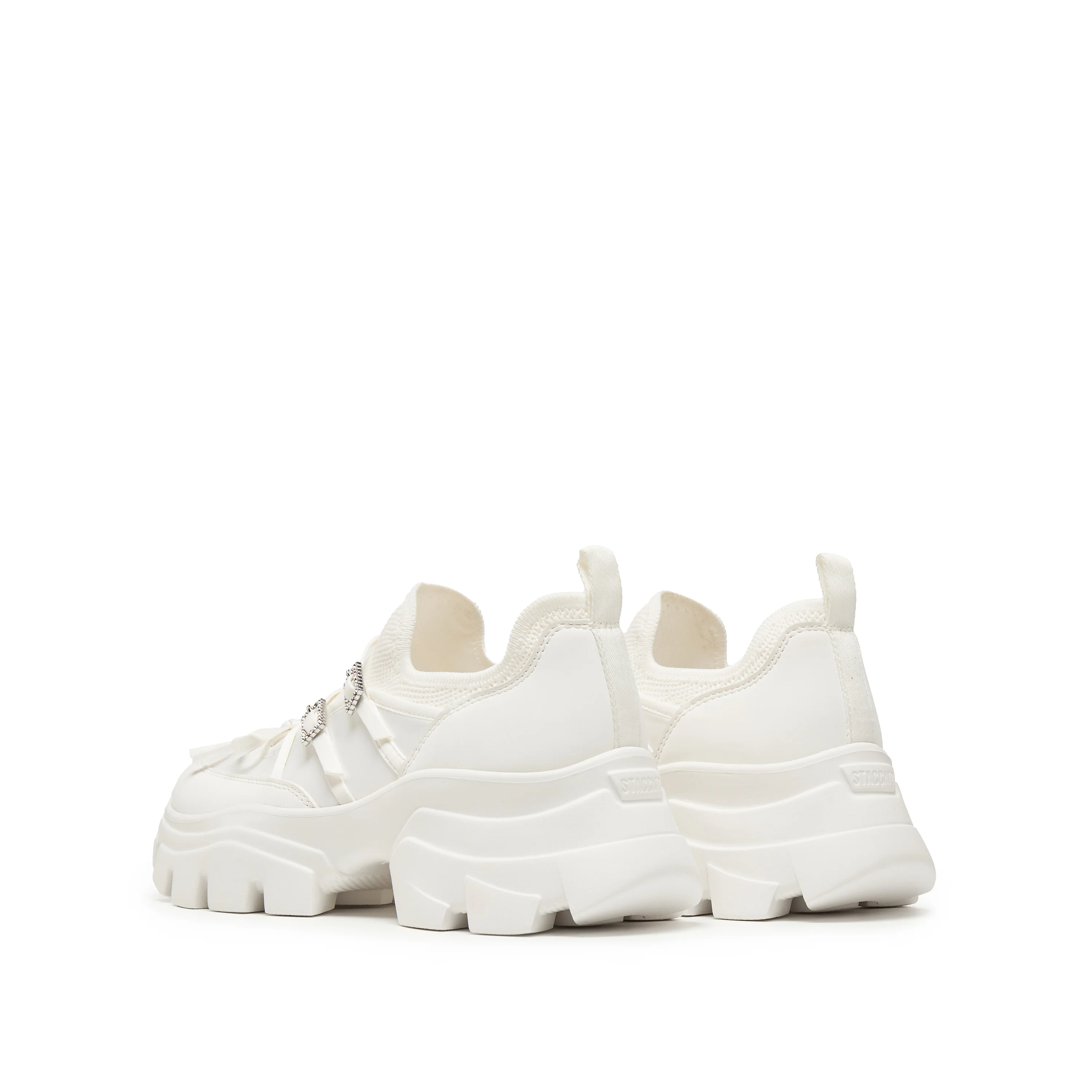 Sneakers - Thick-soled Daddy Women's Athletic Casual Shoes ECE62 - Image 11