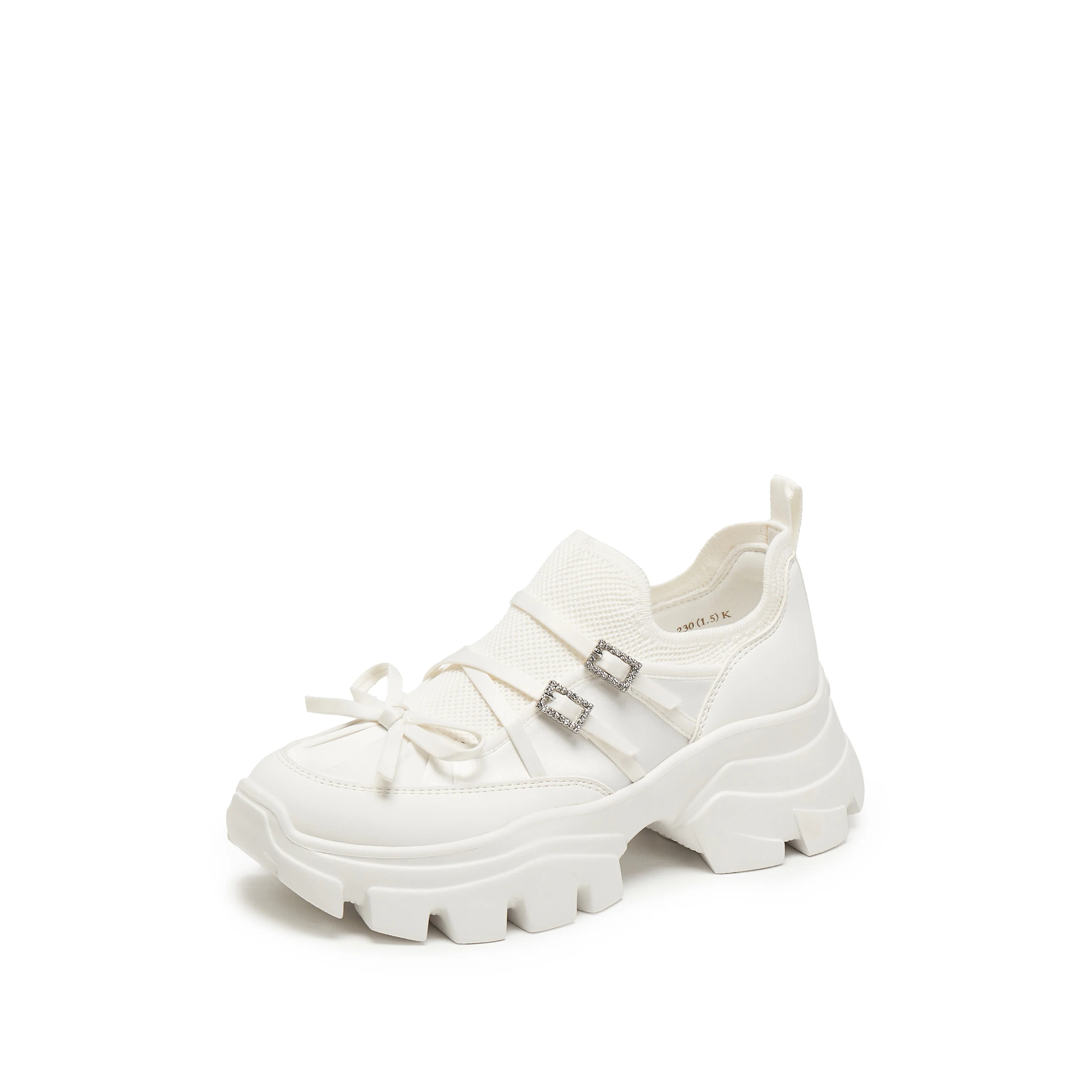 Sneakers - Thick-soled Daddy Women's Athletic Casual Shoes ECE62 - Image 9