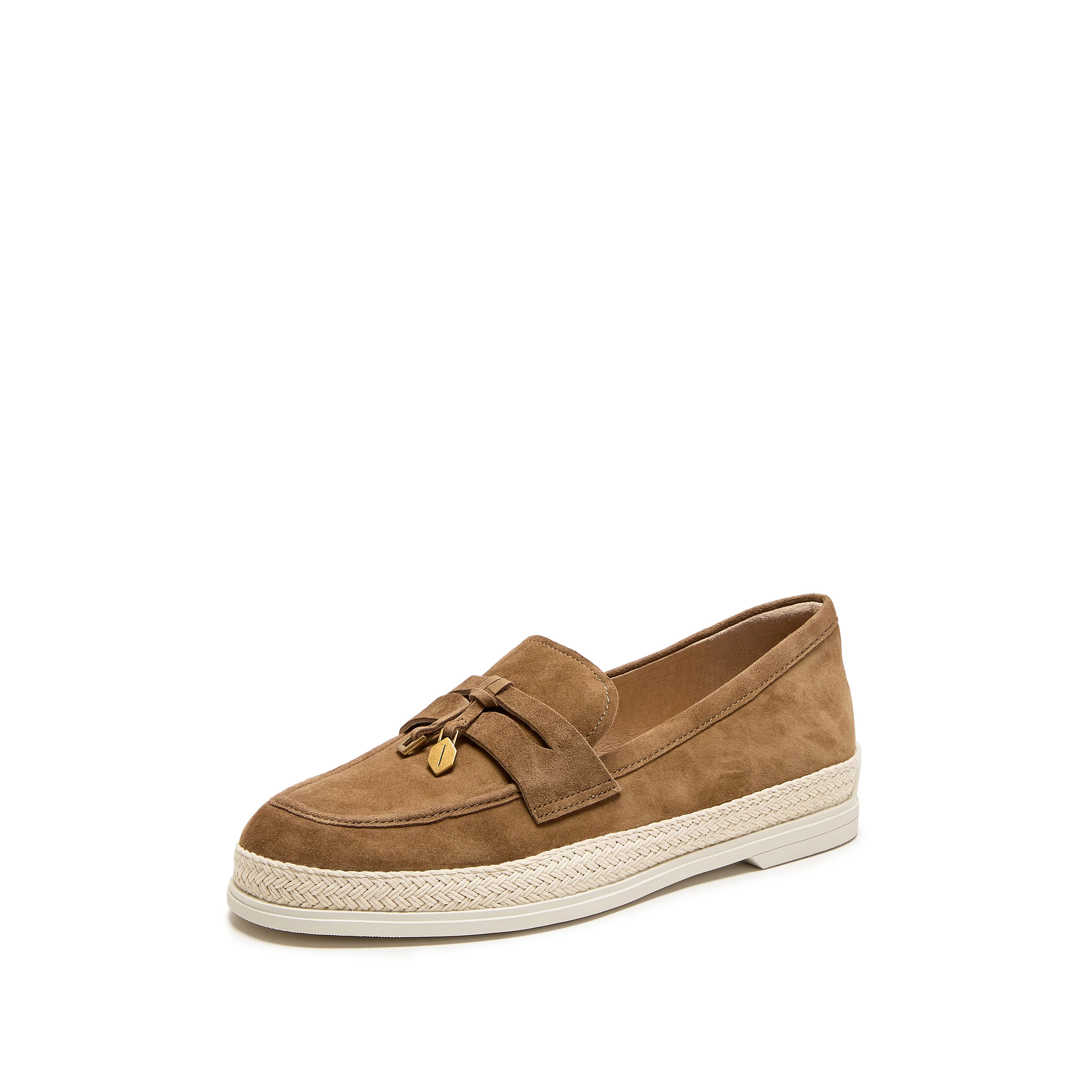 Espadrille Loafers - Woven Platform EFR04AA6
