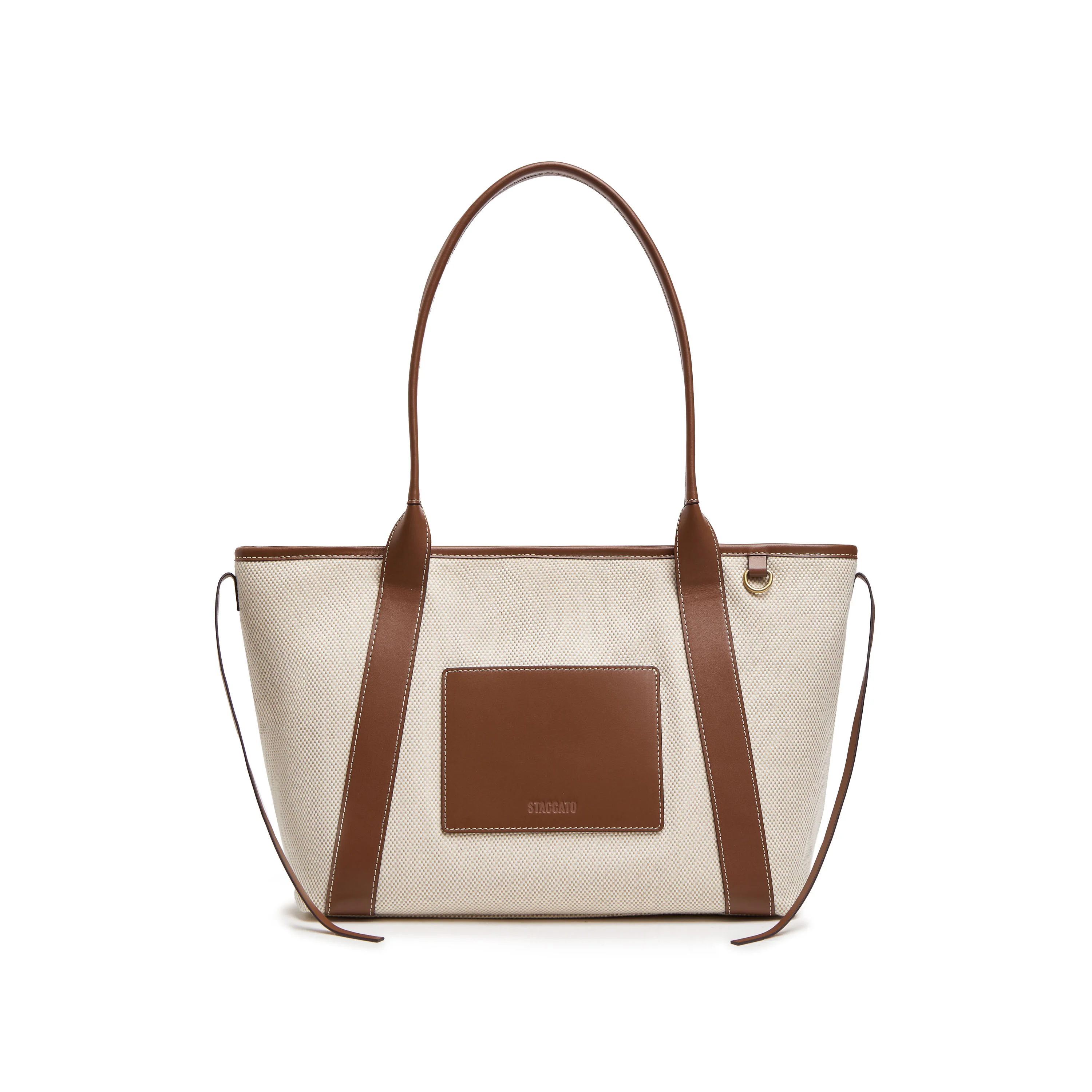 Tote Bag - Apricot Large Capacity Shoulder Bag X8222